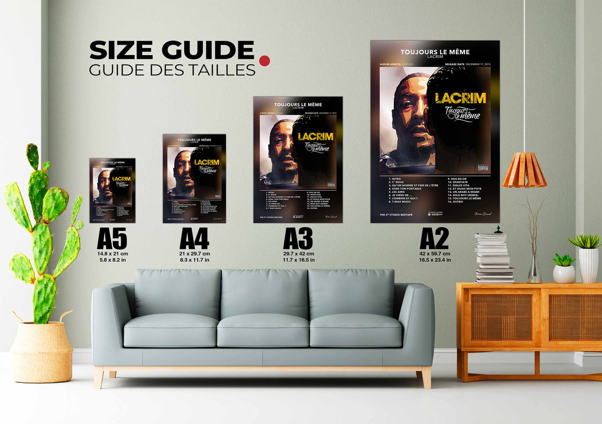 Poster Toujours Le Même Lacrim