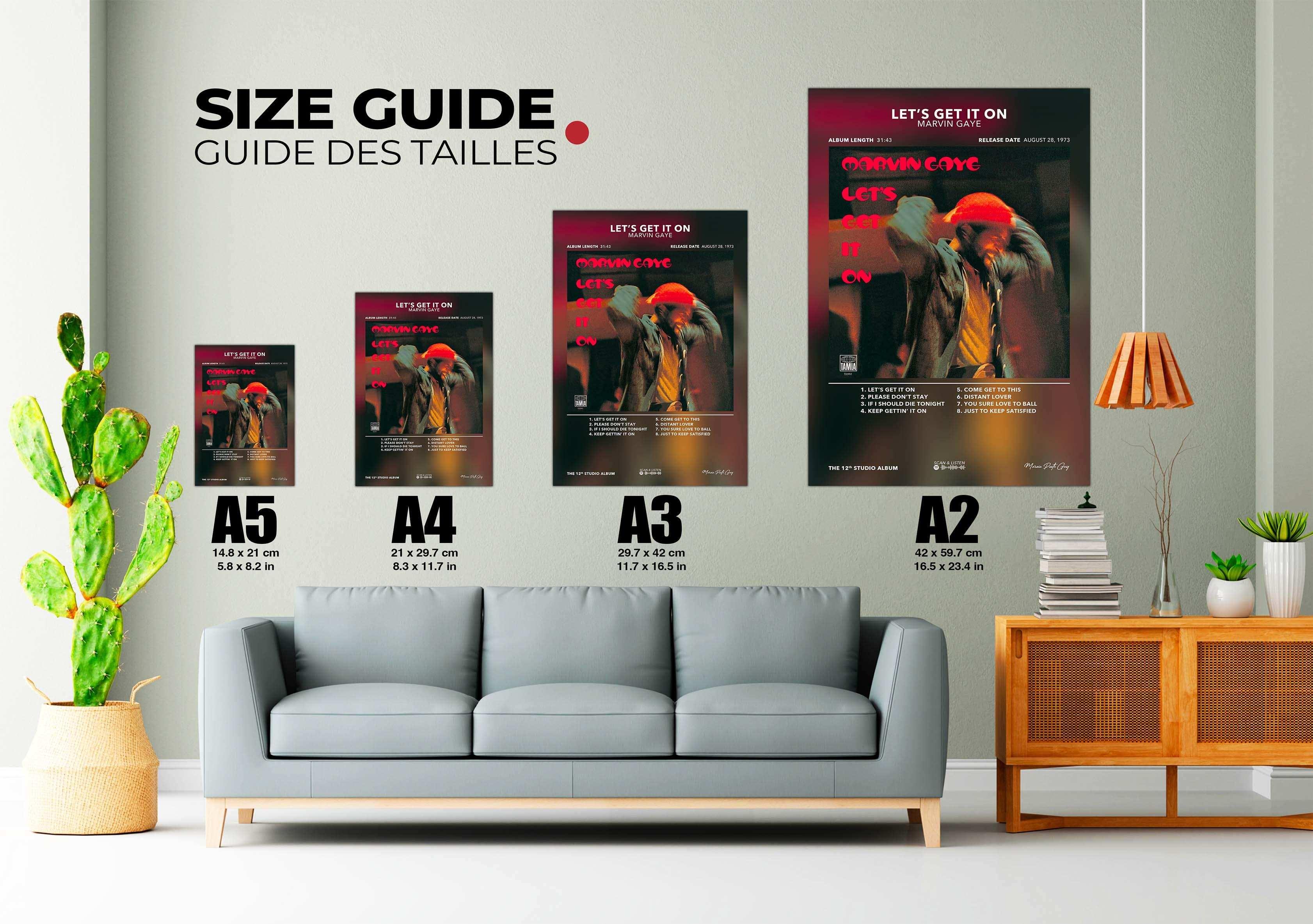 Poster Let's Get It On Marvin Gaye - Backyard