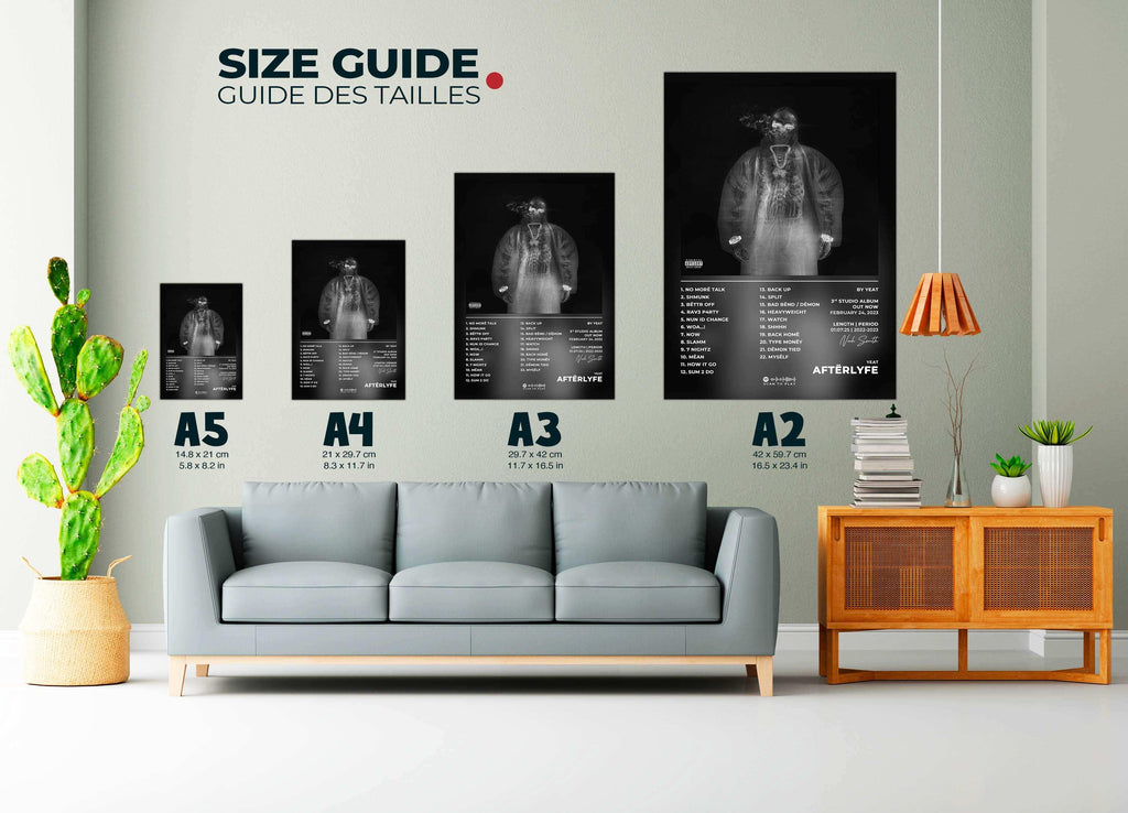 Afterlyfe Yeat Poster - Backyard