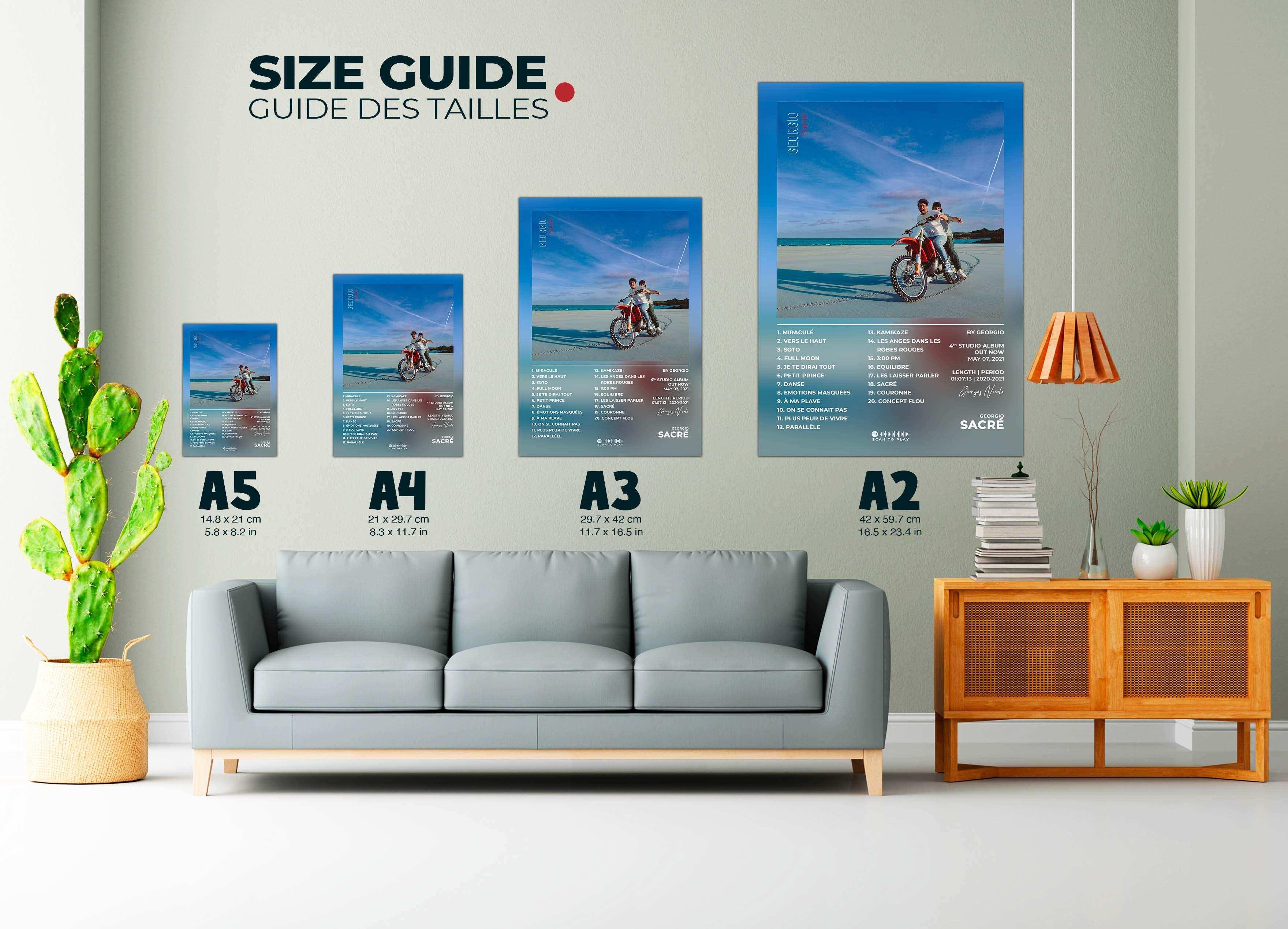 Sacré Georgio Poster - Backyard