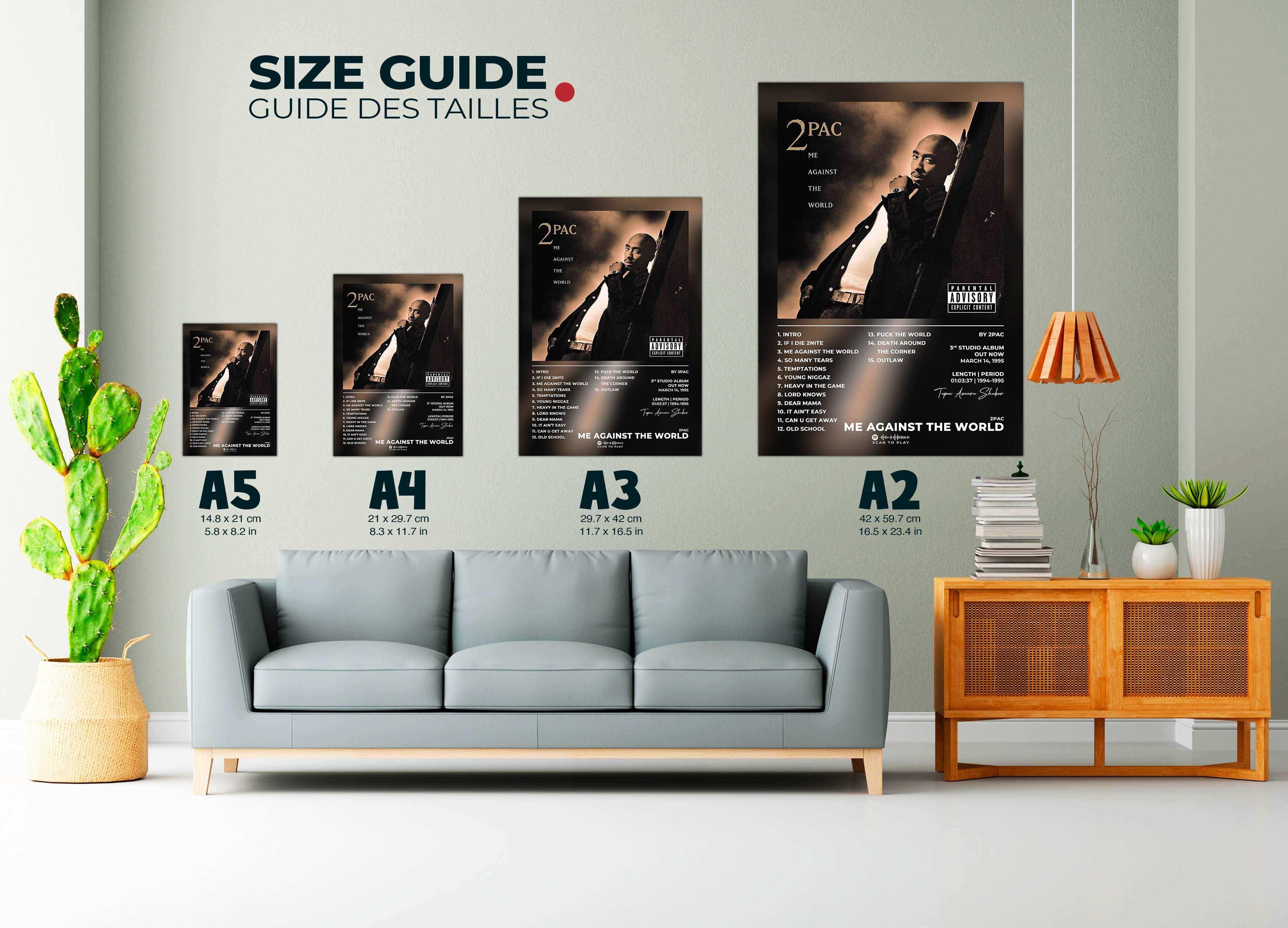 Me Against The World 2Pac Poster - Backyard