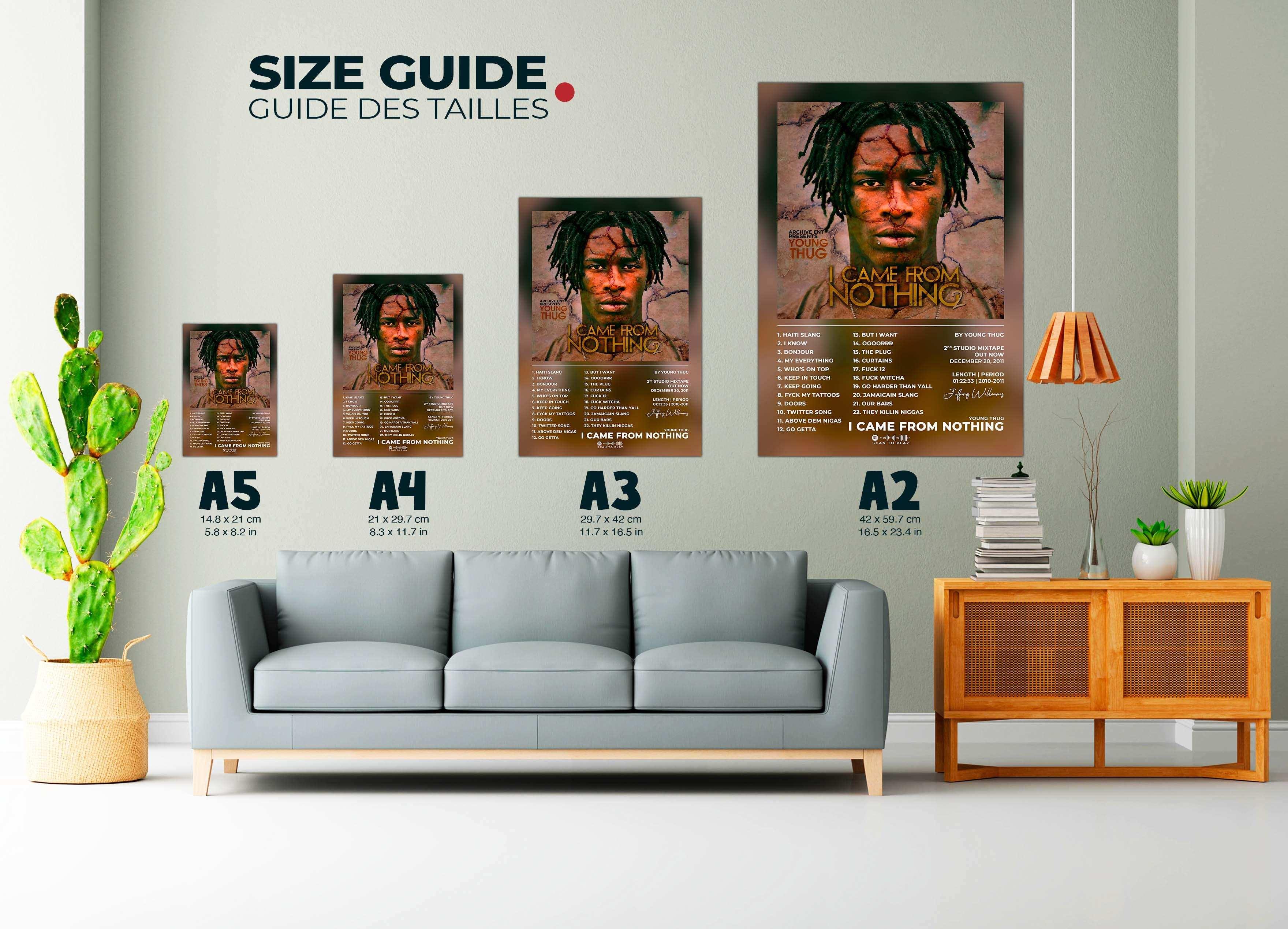 I Came From Nothing Young Thug Poster - Backyard