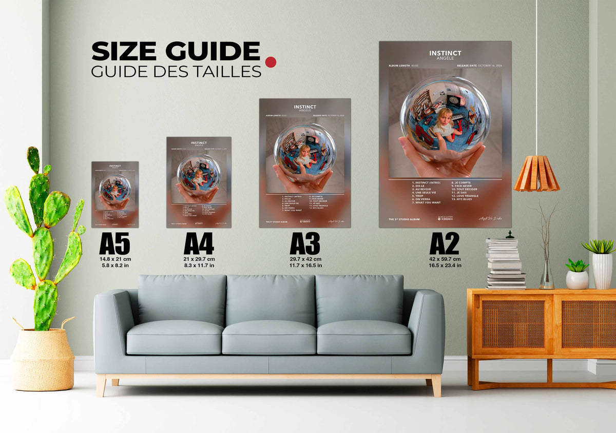 Poster Instinct Angèle