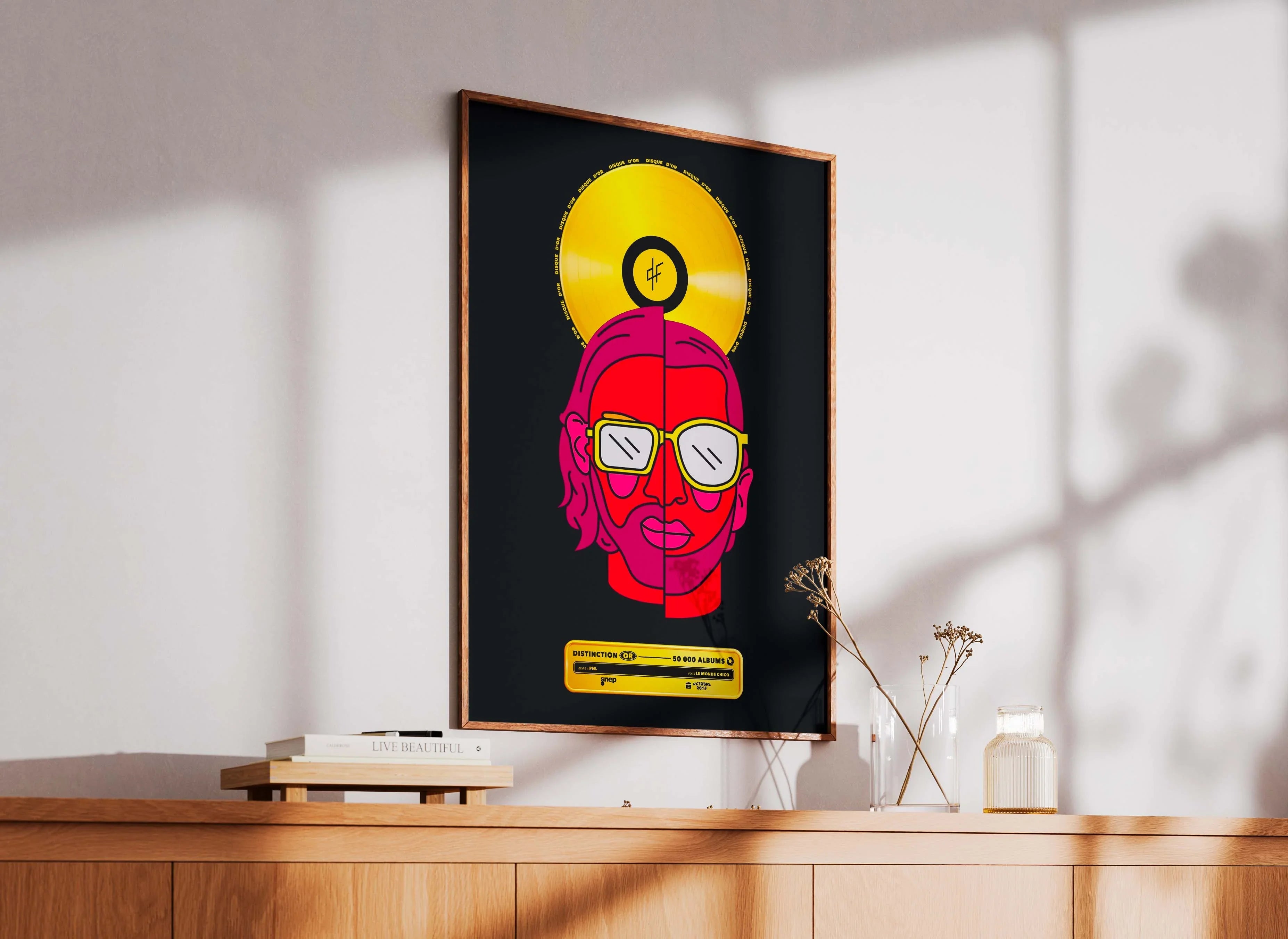 Disque D'Or Le Monde Chico PNL - Backyard