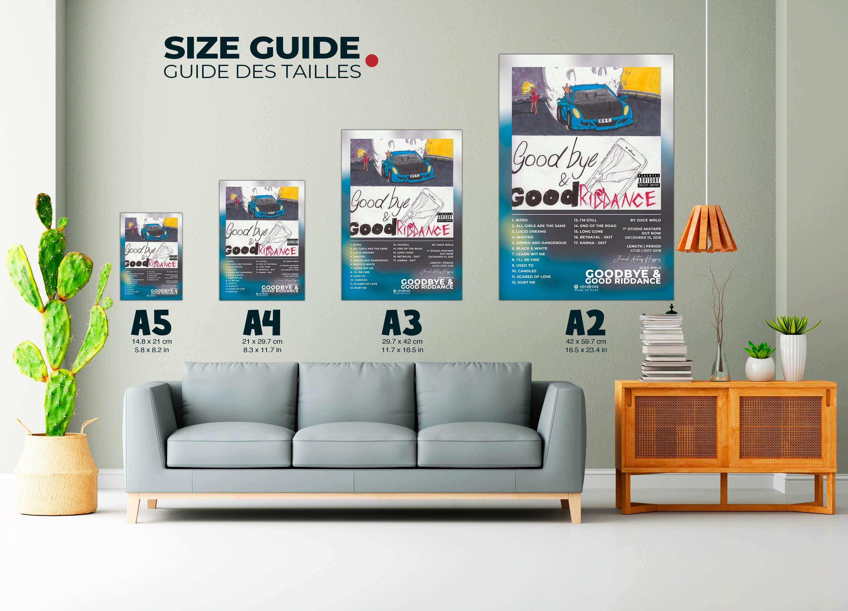 Goodbye & Good Riddance Juice Wrld Poster - Backyard