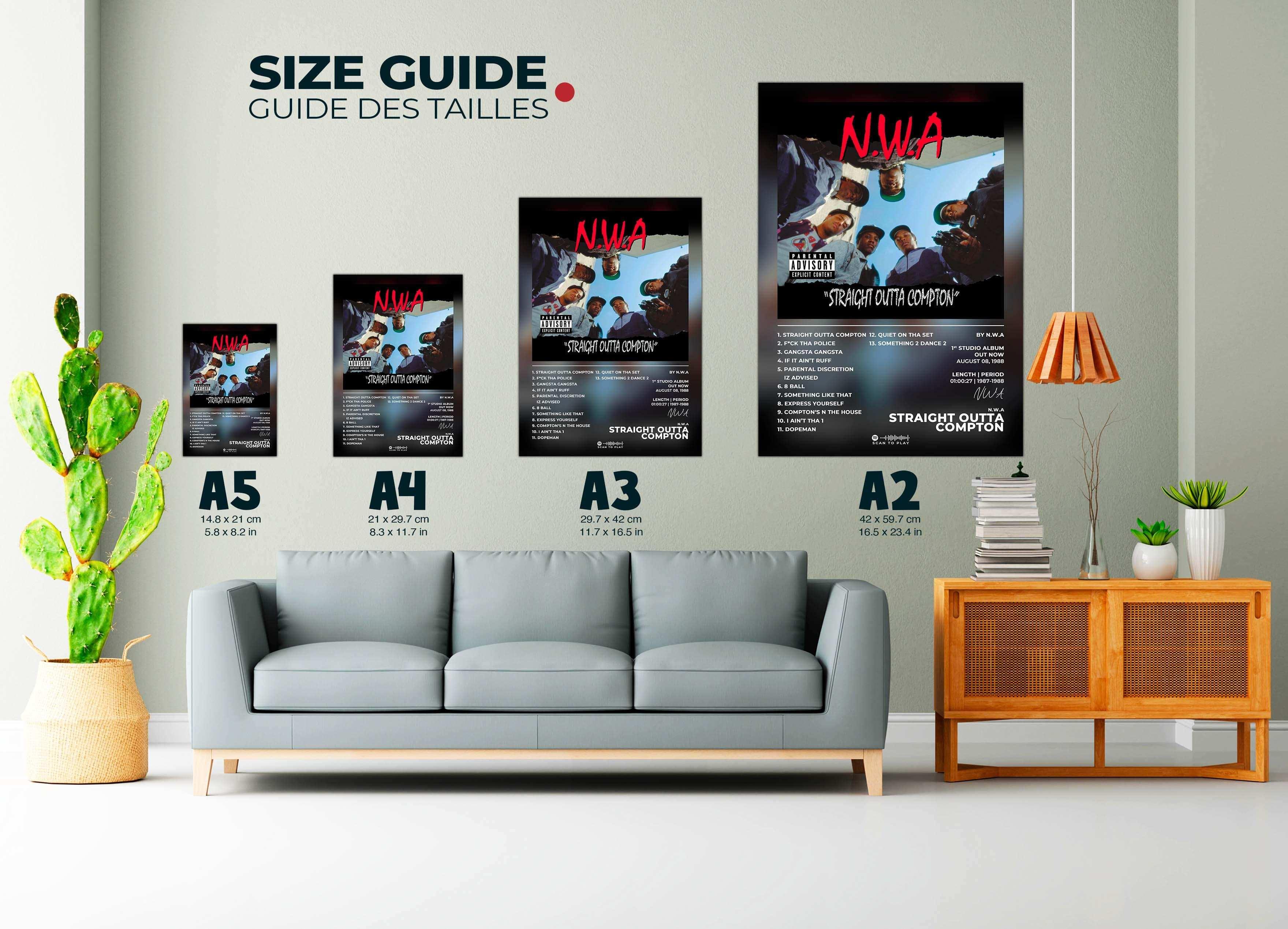 Straight Outta Compton N.W.A Poster - Backyard