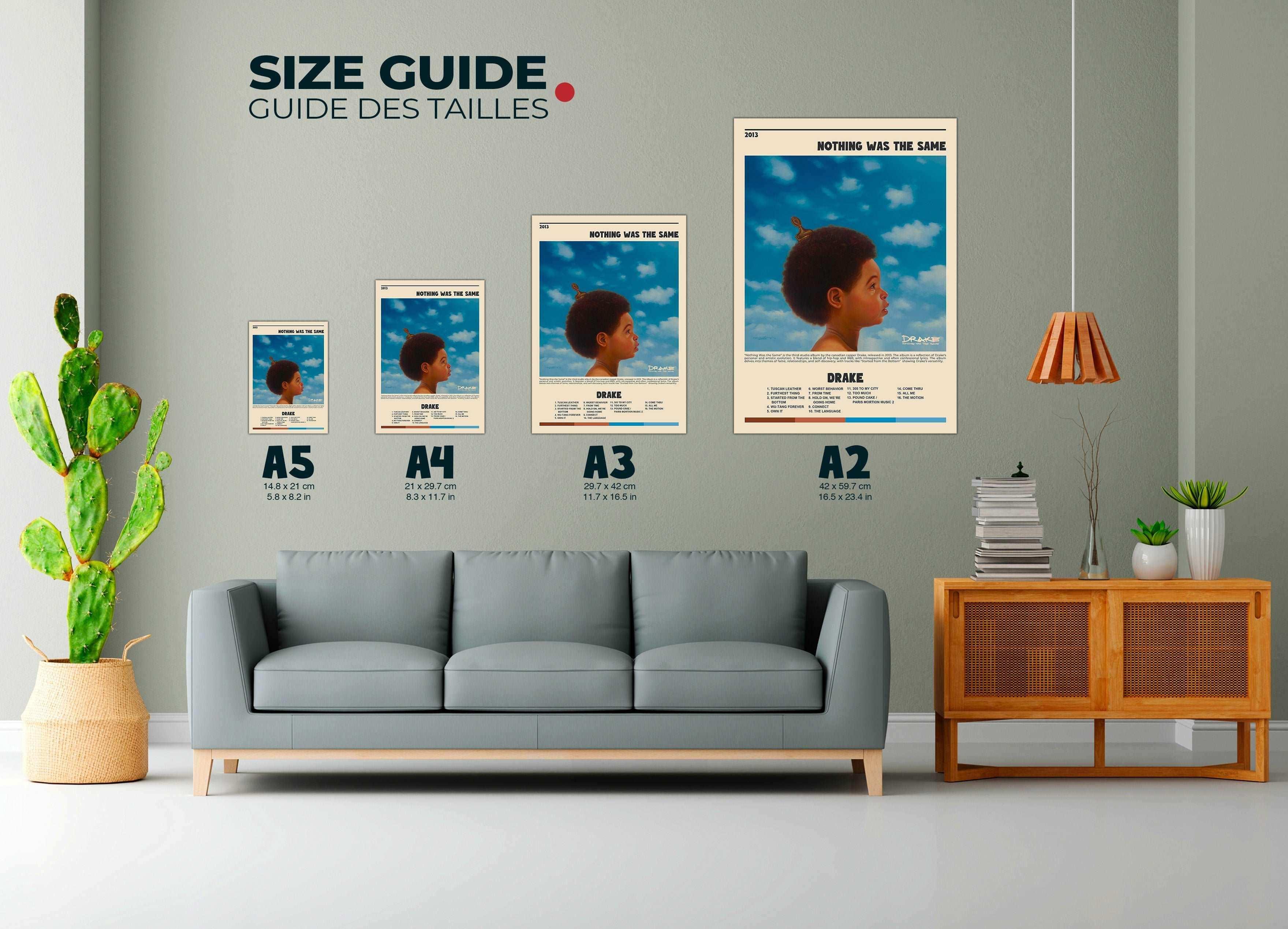 Nothing Was The Same Drake Poster - Backyard