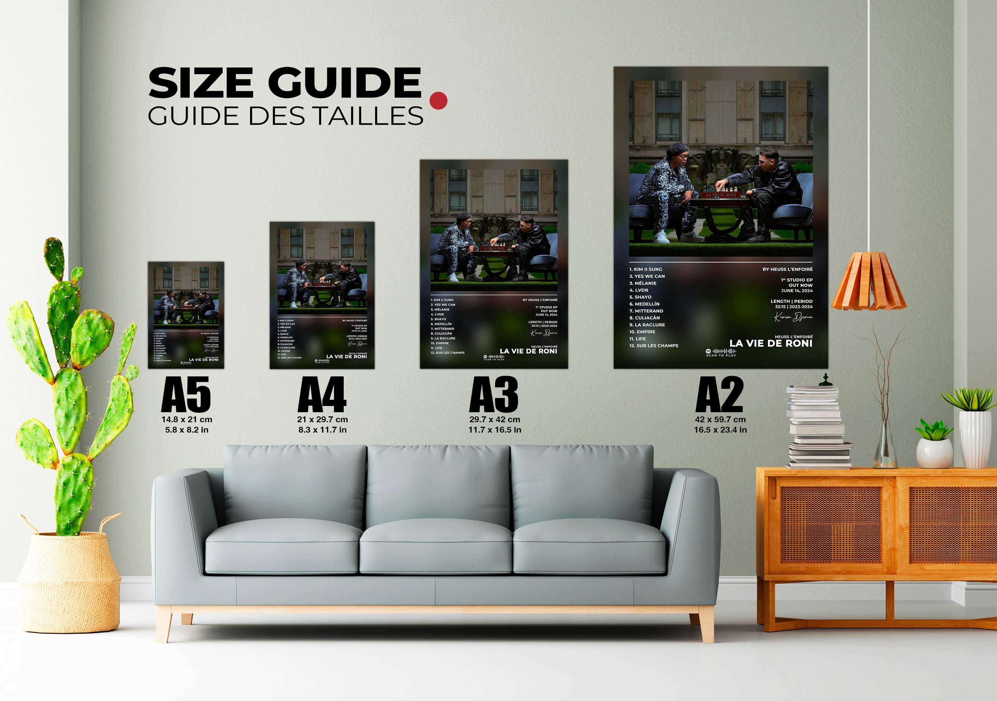 La Vie De Roni Heuss l'Enfoiré Poster - Backyard