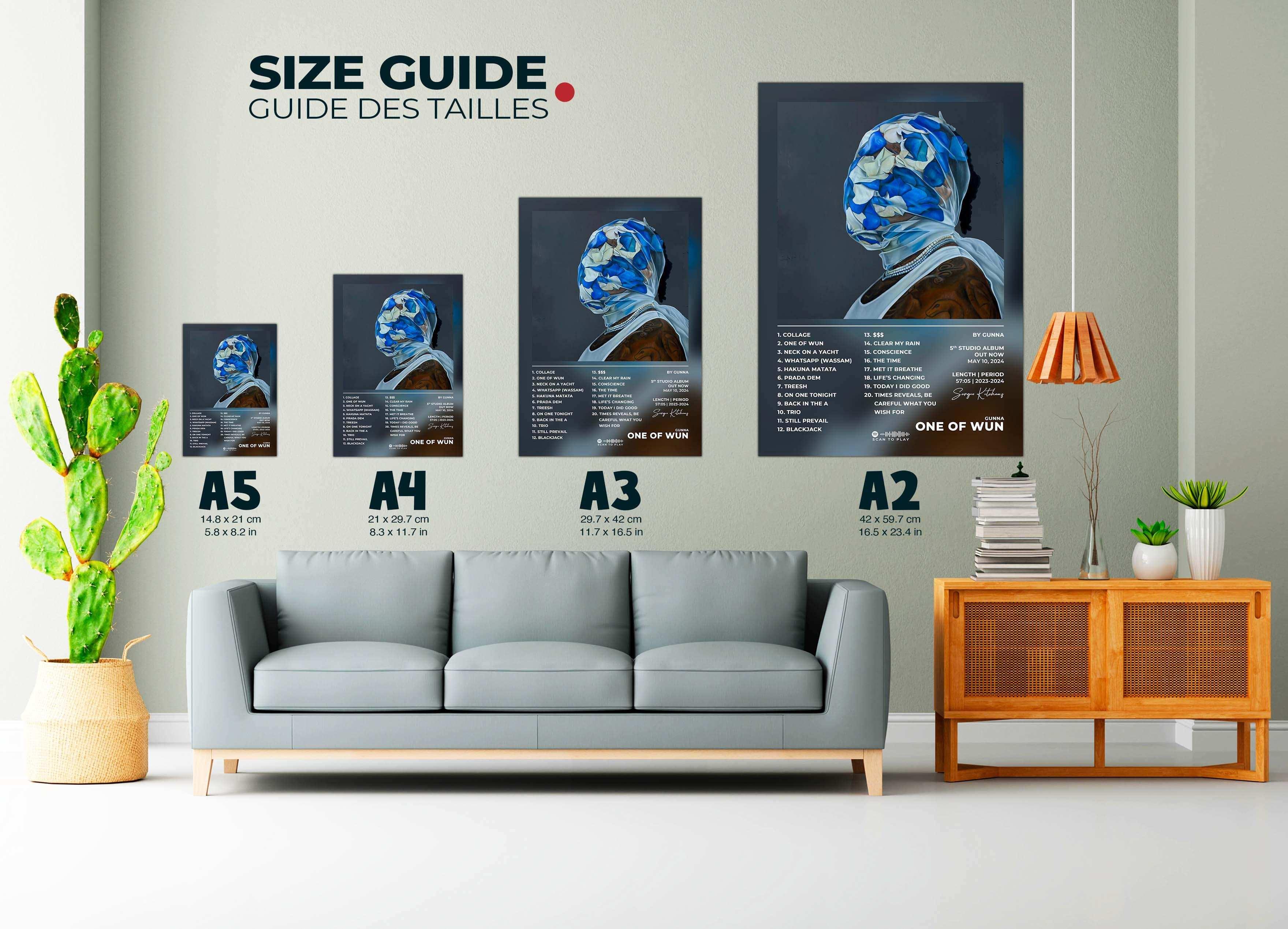 One Of Wun Gunna Poster - Backyard