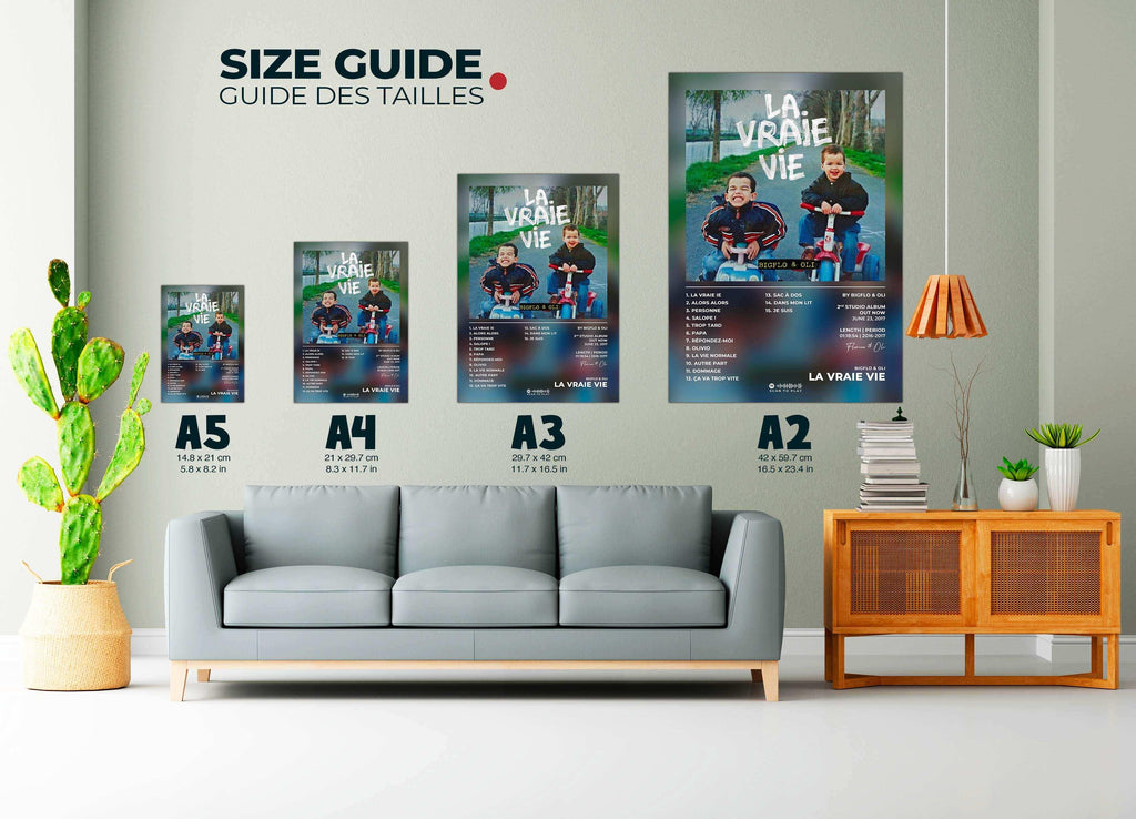 La Vraie Vie Bigflo & Oli Poster - Backyard
