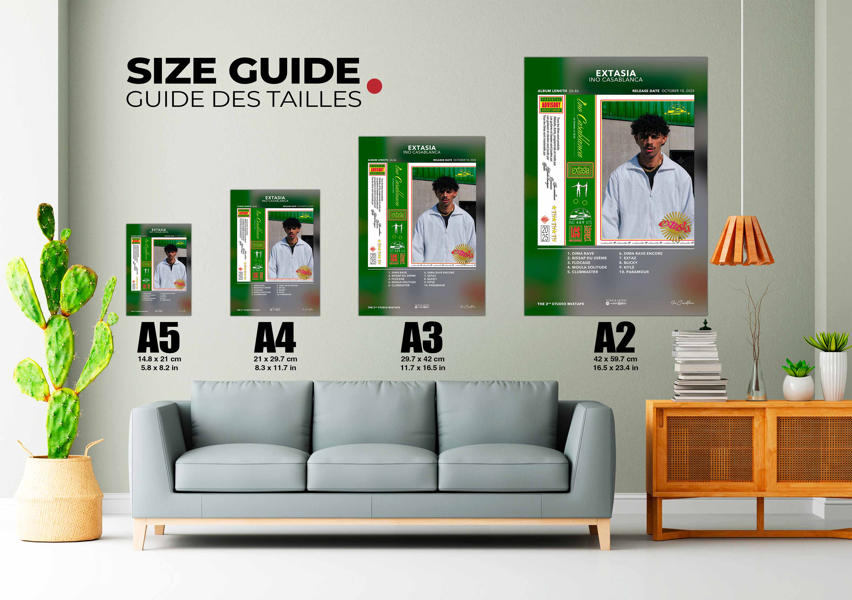 Poster Extasia Ino Casablanca