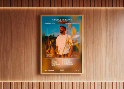 Poster L'École De La Vie Kendji Girac