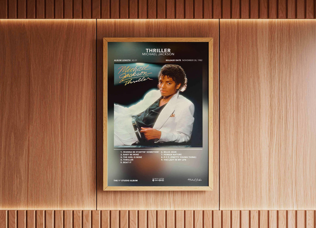 Poster Thriller Michael Jackson - Backyard