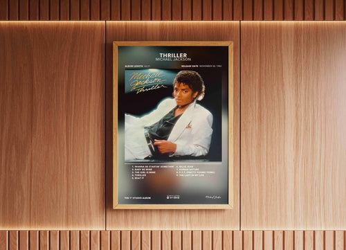 Poster Thriller Michael Jackson - Backyard