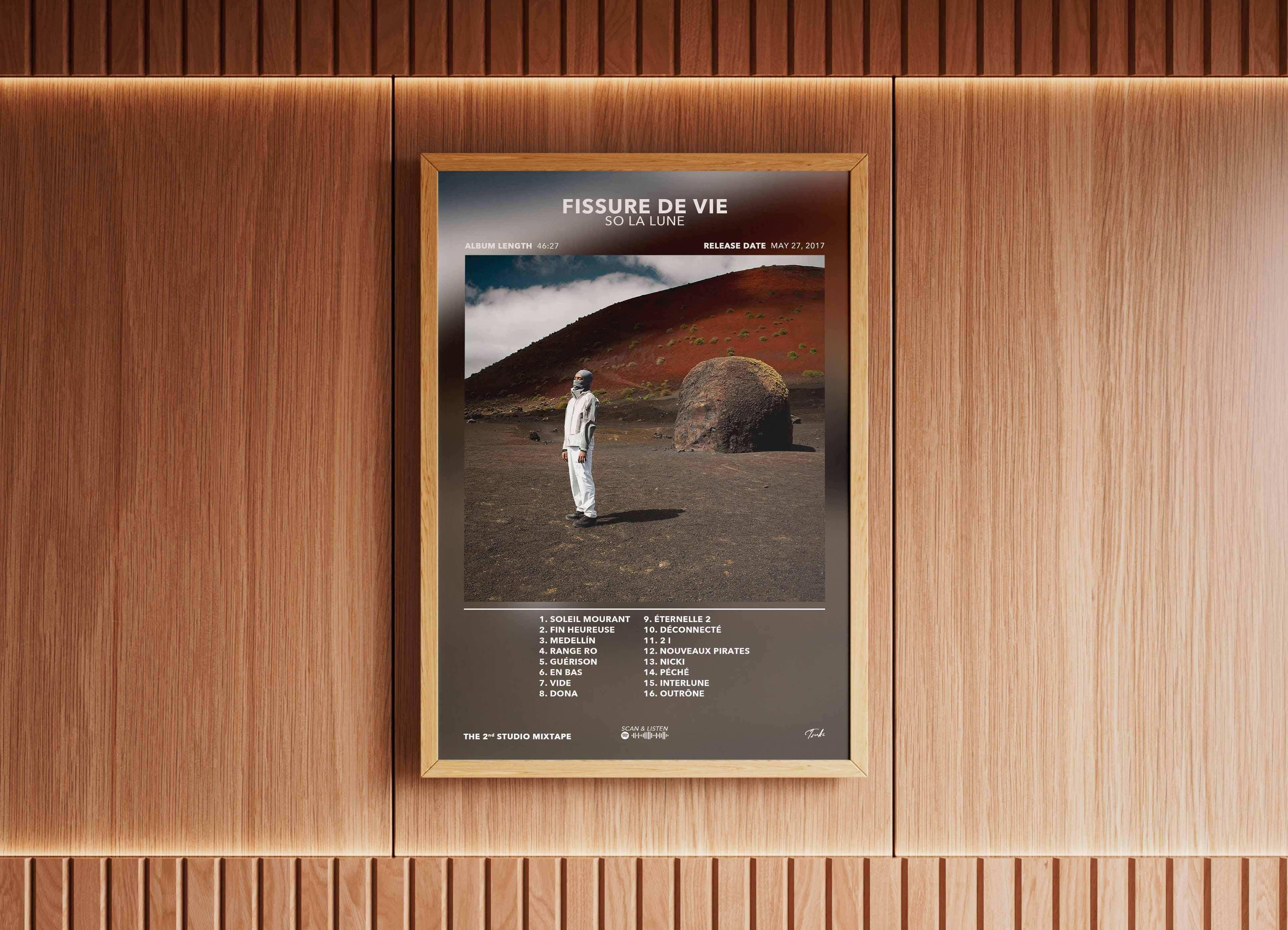 Poster Fissure De Vie So La Lune - Backyard