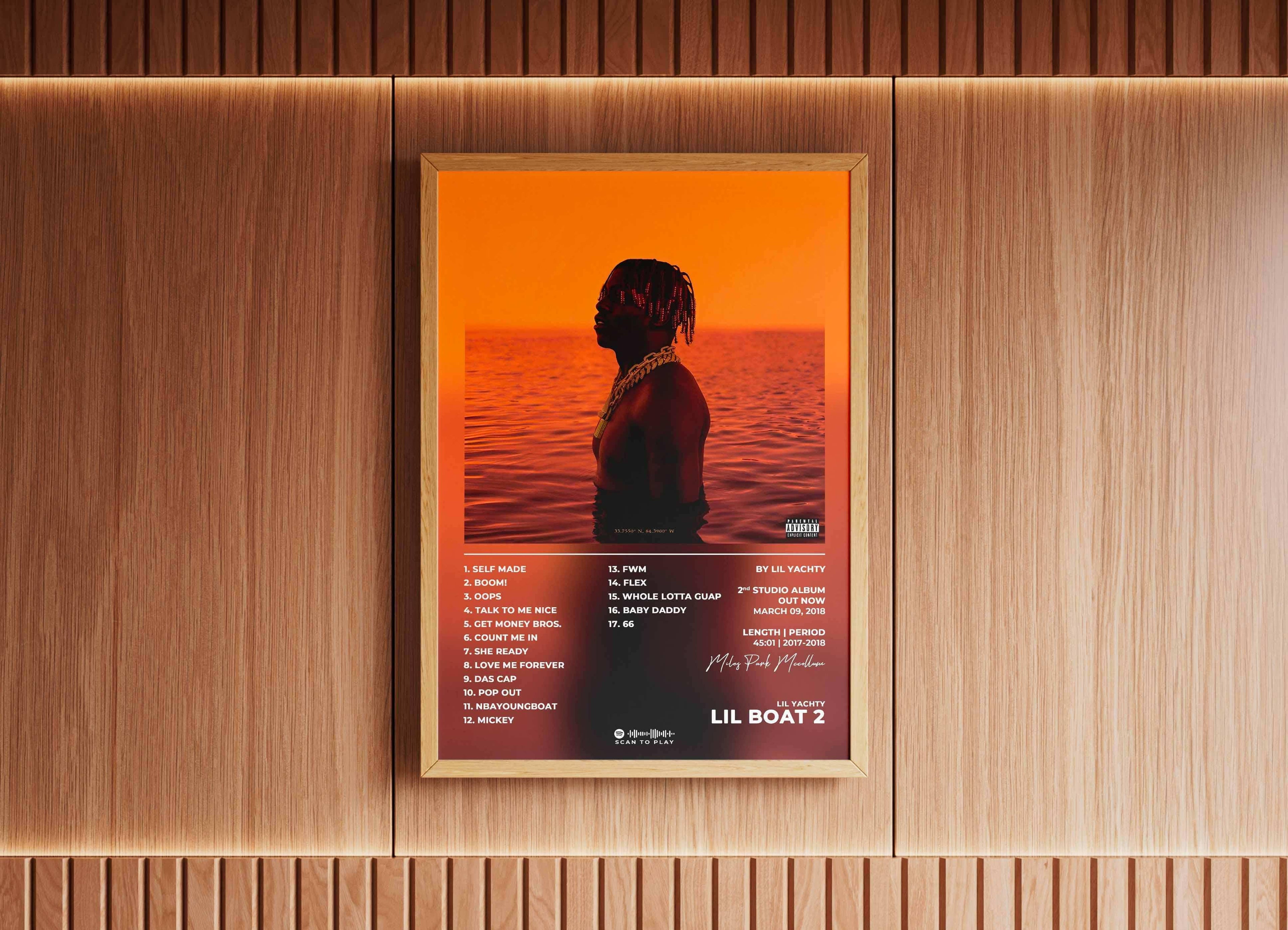 Lil Boat 2 Lil Yachty Poster - Backyard