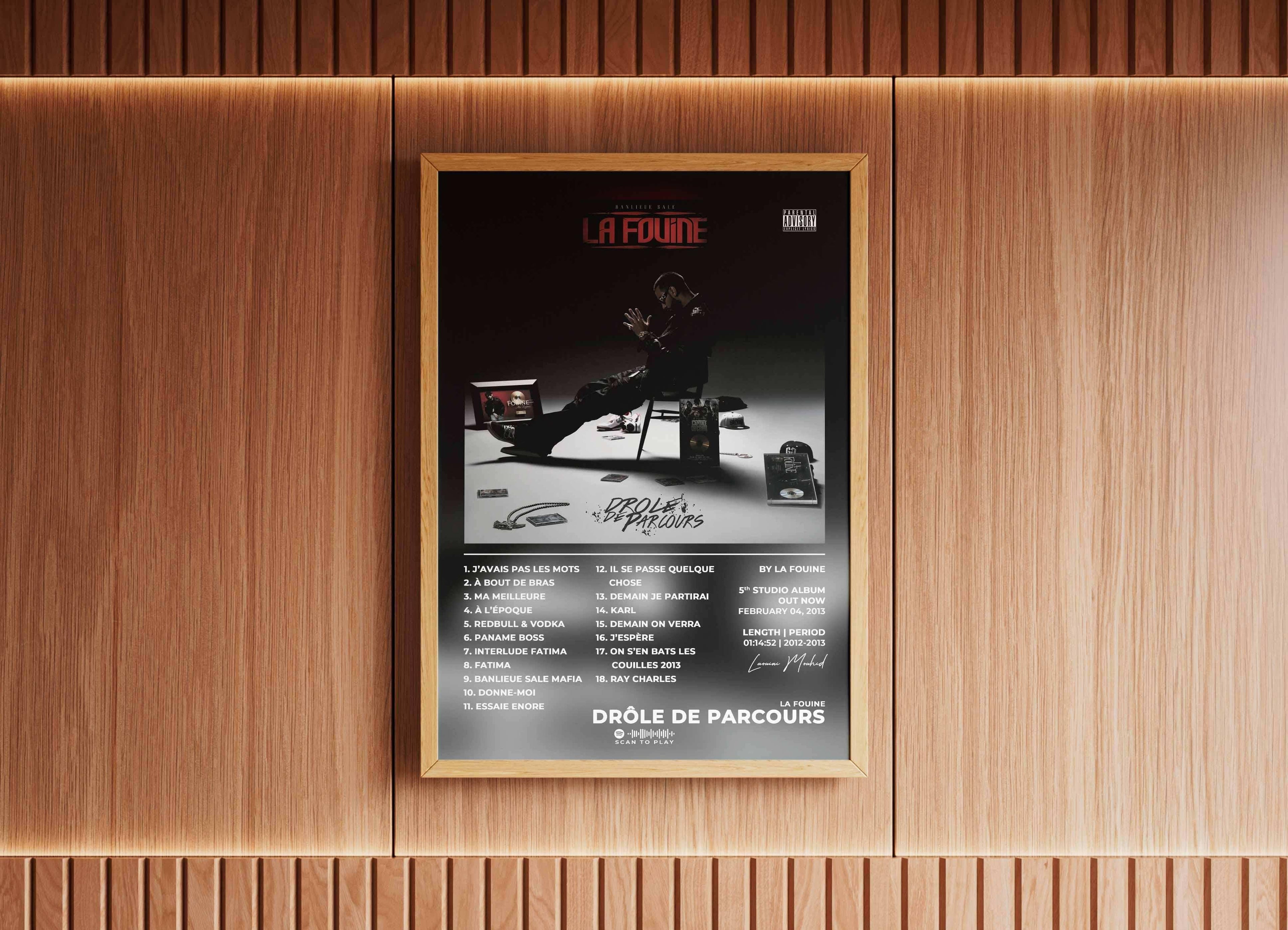 Drôle De Parcours La Fouine Poster - Backyard