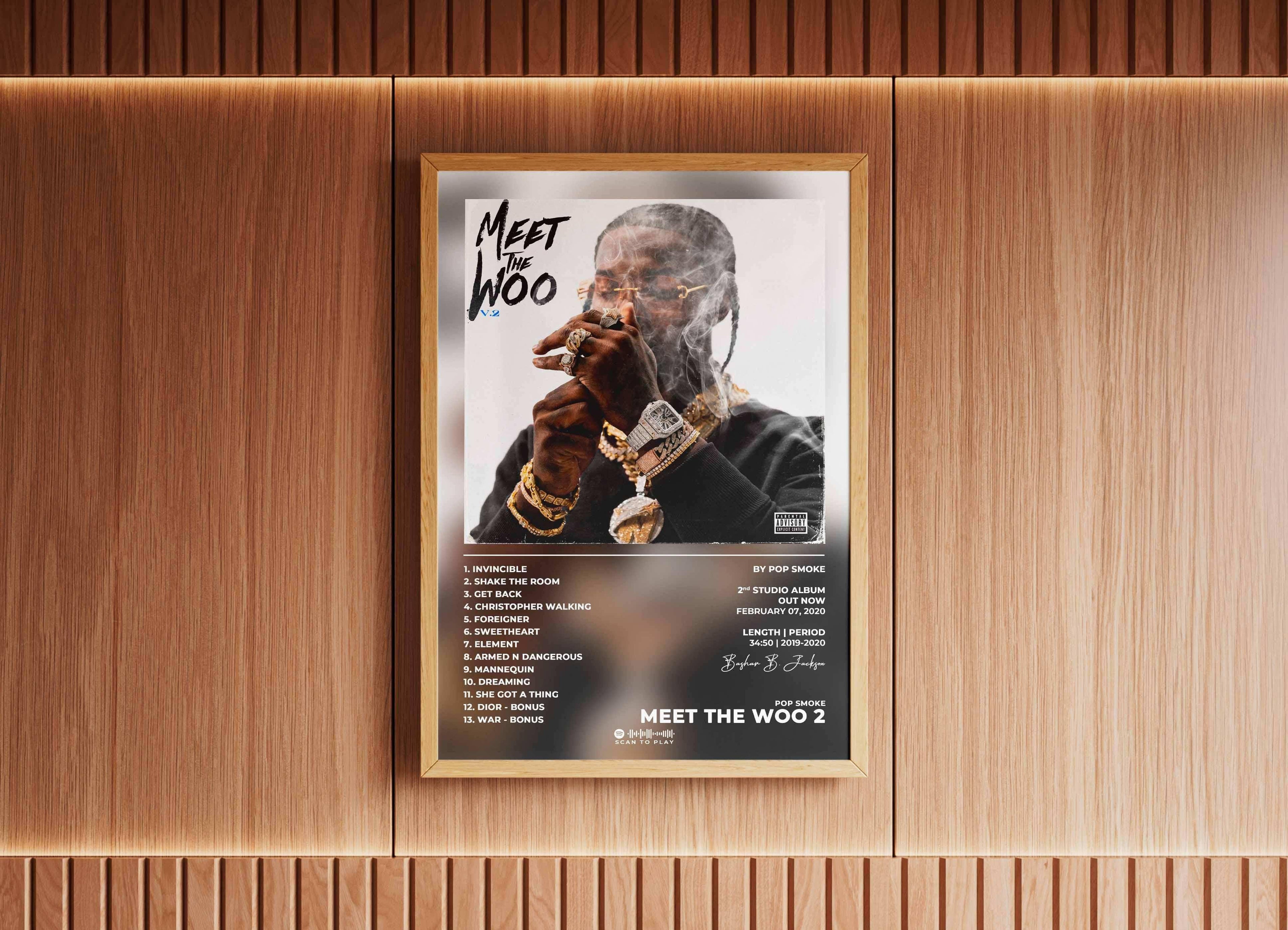 Meet The Woo 2 Pop Smoke Poster - Backyard