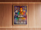 FAME Chris Brown Poster - Backyard