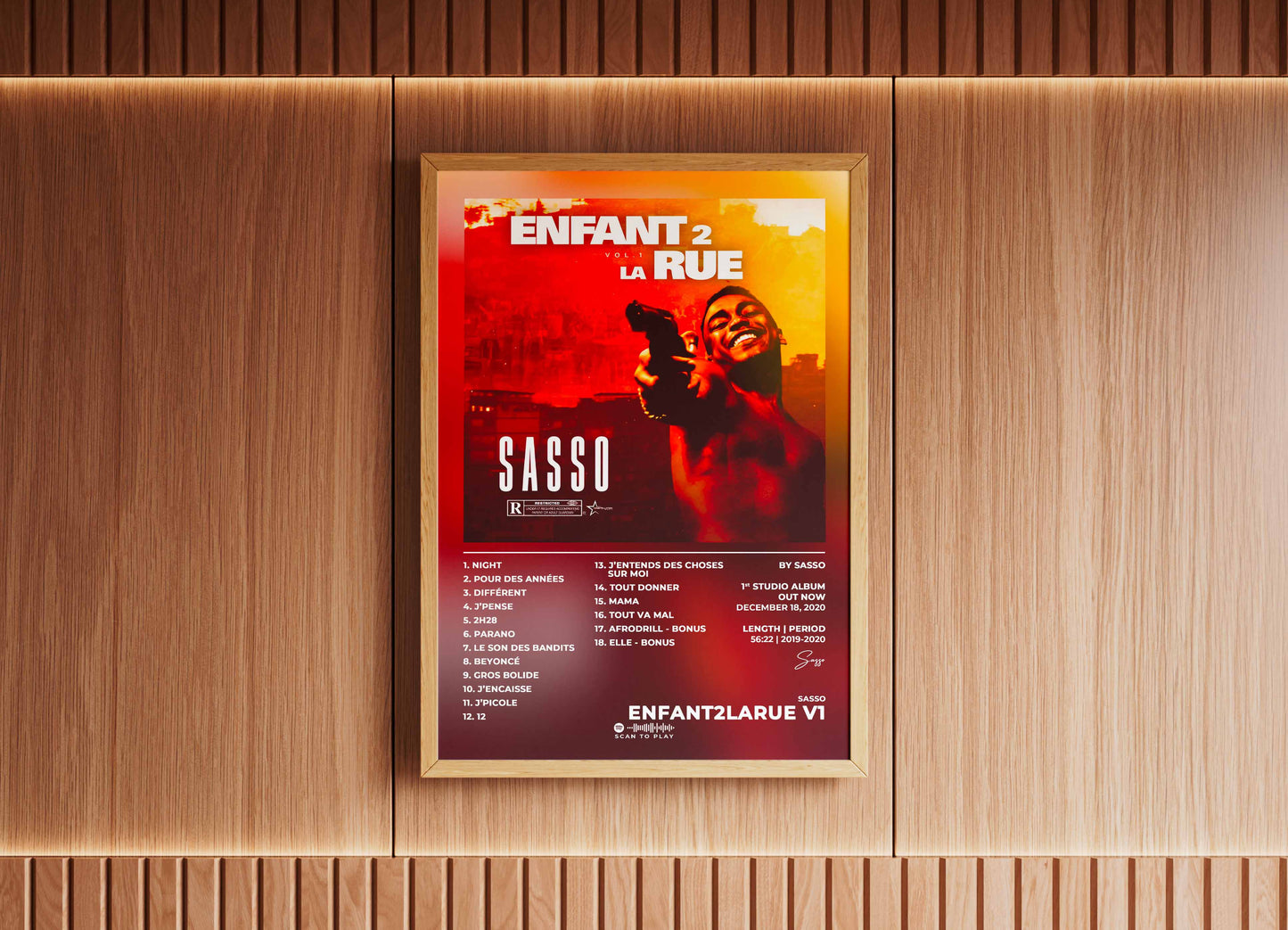 Enfant2LaRue Vol. 1 Sasso Poster