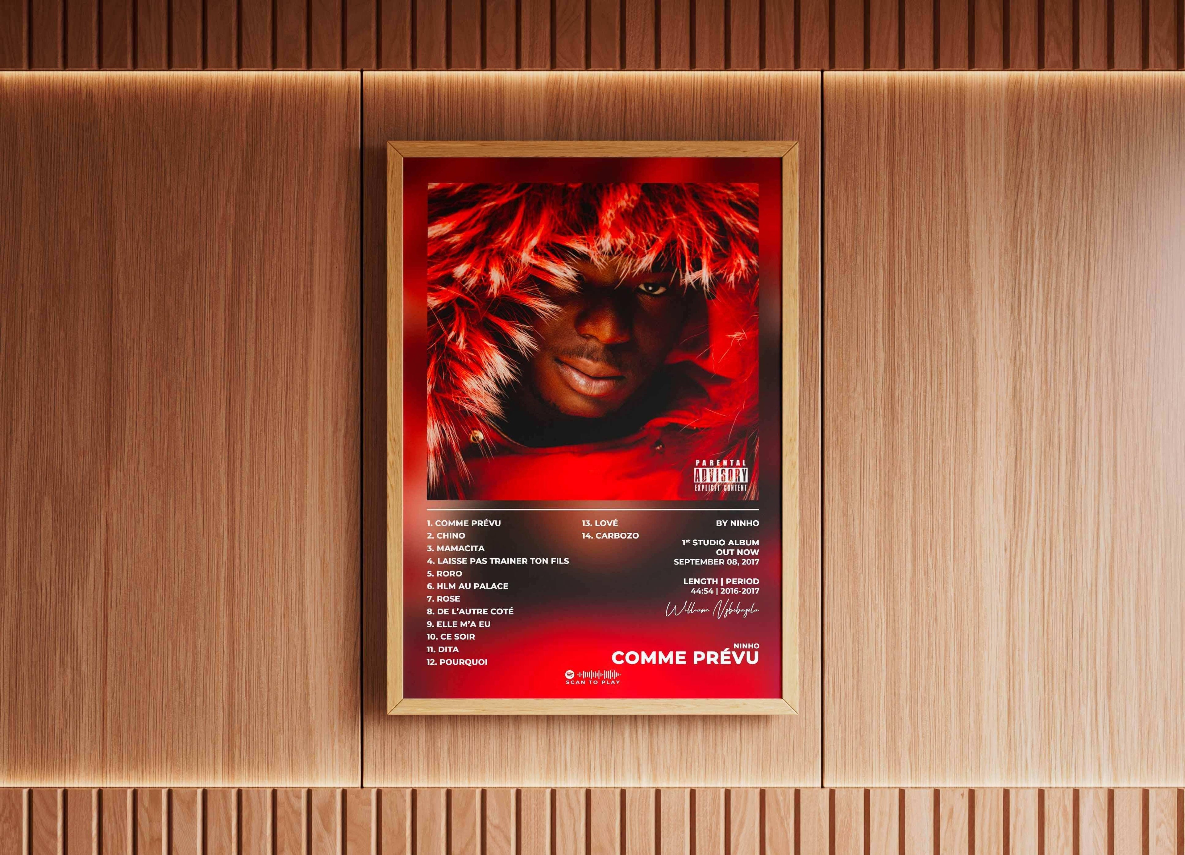 Comme Prévu Ninho Poster - Backyard