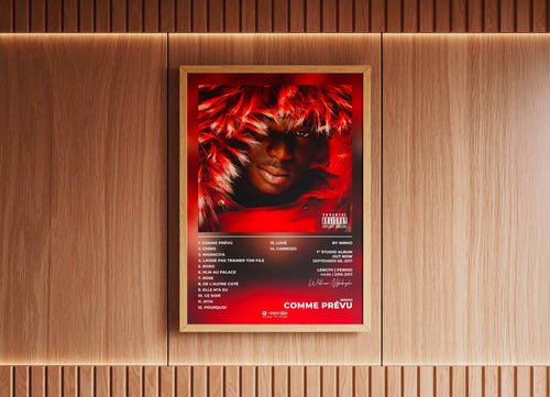 Comme Prévu Ninho Poster - Backyard