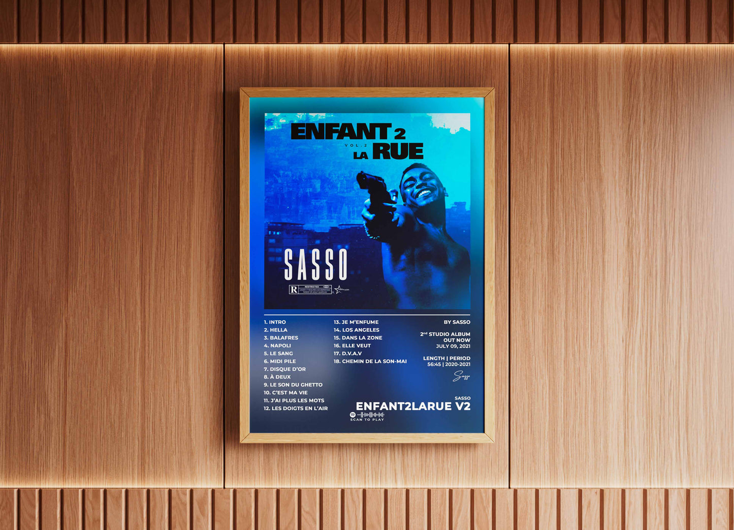 Enfant2LaRue Vol. 2 Sasso Poster