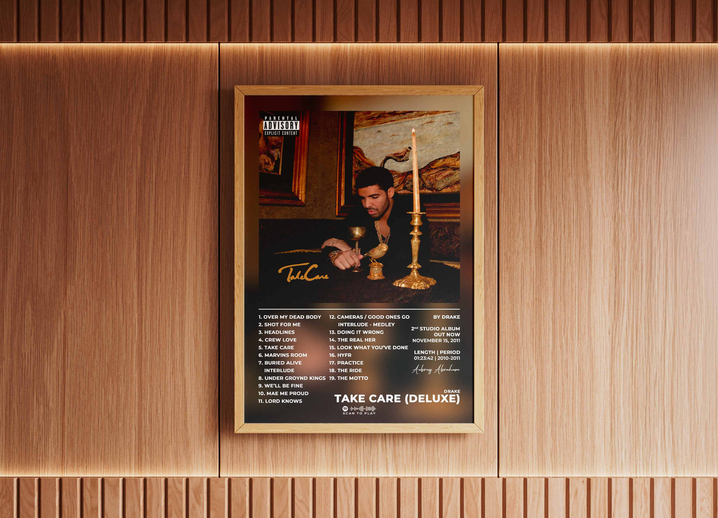 Take Care Drake Poster