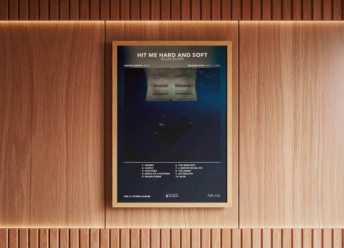 Poster Hit Me Hard And Soft Billie Eilish - Backyard