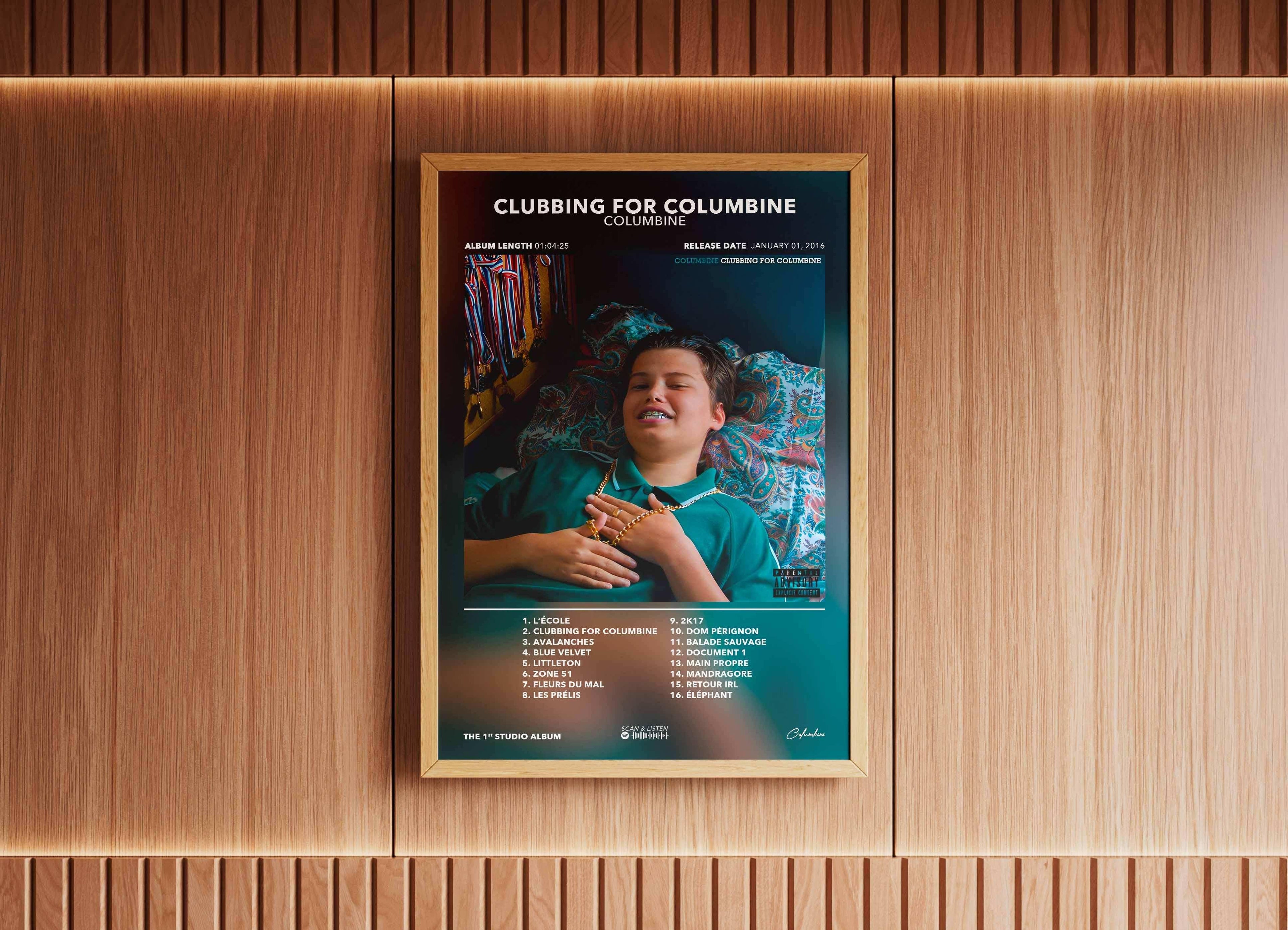 Poster Clubbing For Columbine Columbine - Backyard