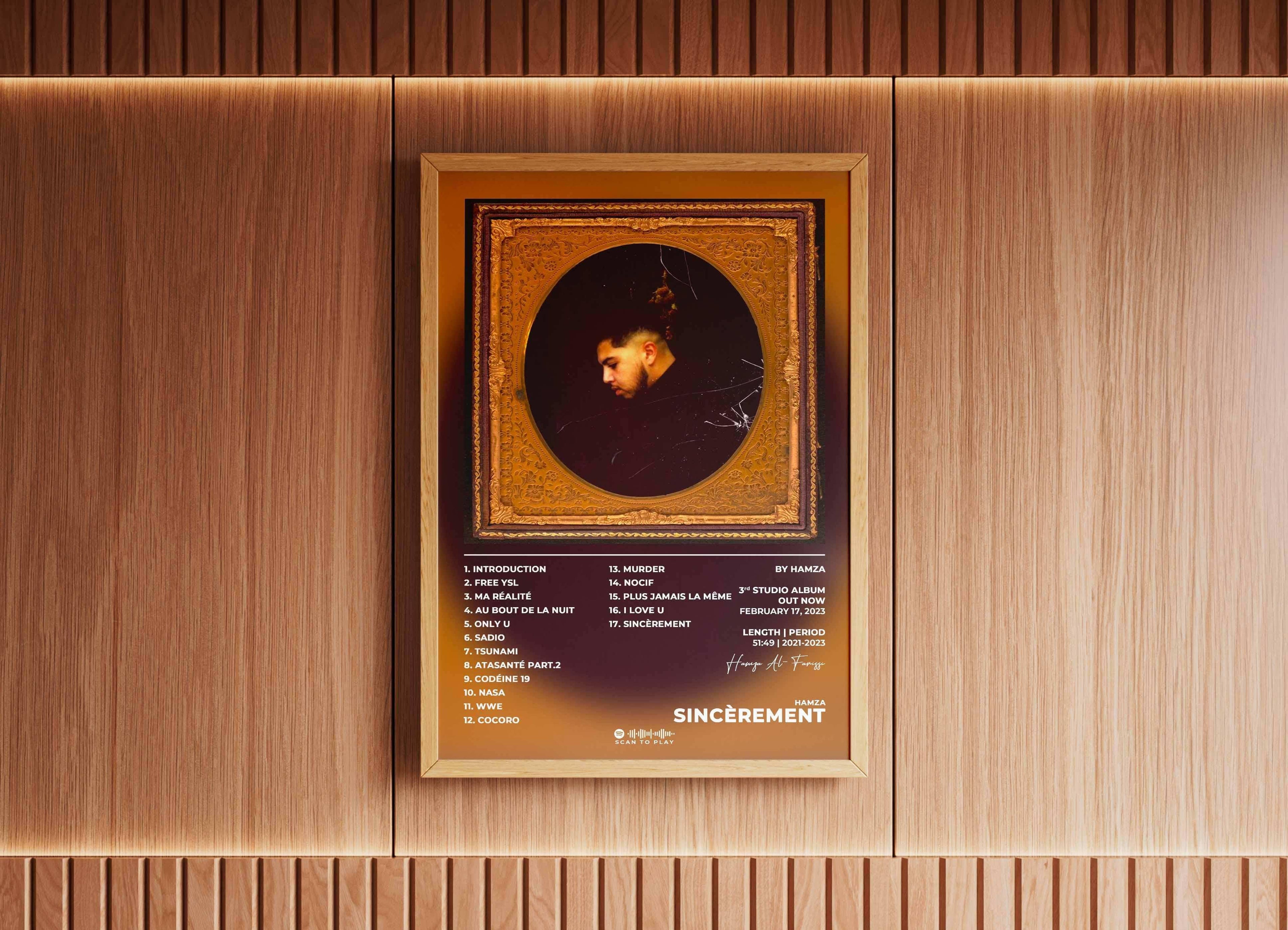 Sincèrement Hamza Poster - Backyard