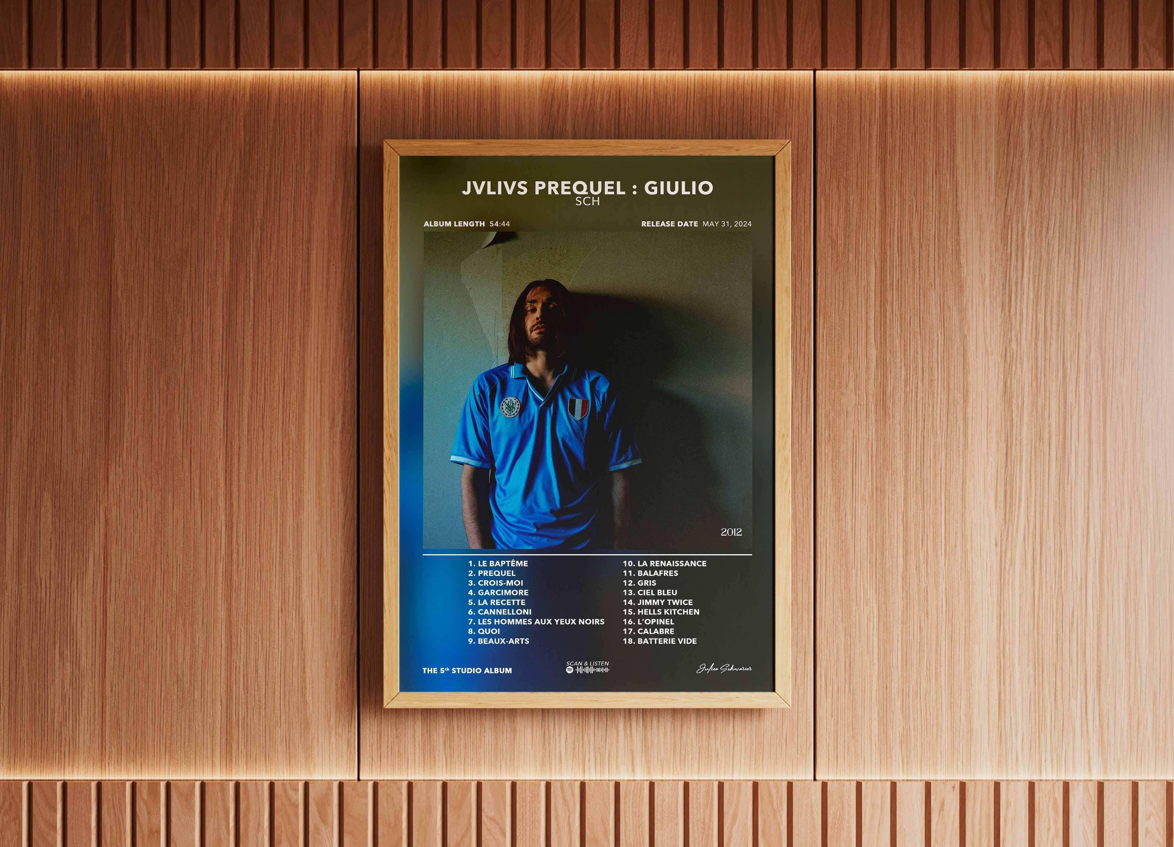 Poster JVLIVS Prequel : Giulio SCH - Backyard