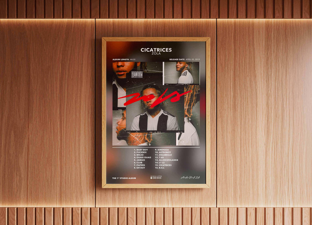 Poster Cicatrices Zola - Backyard