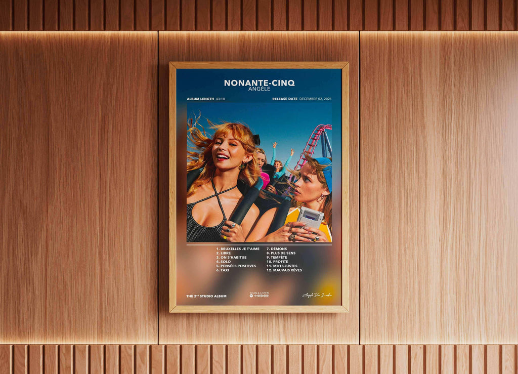 Poster 95 Nonante-Cinq Angèle - Backyard