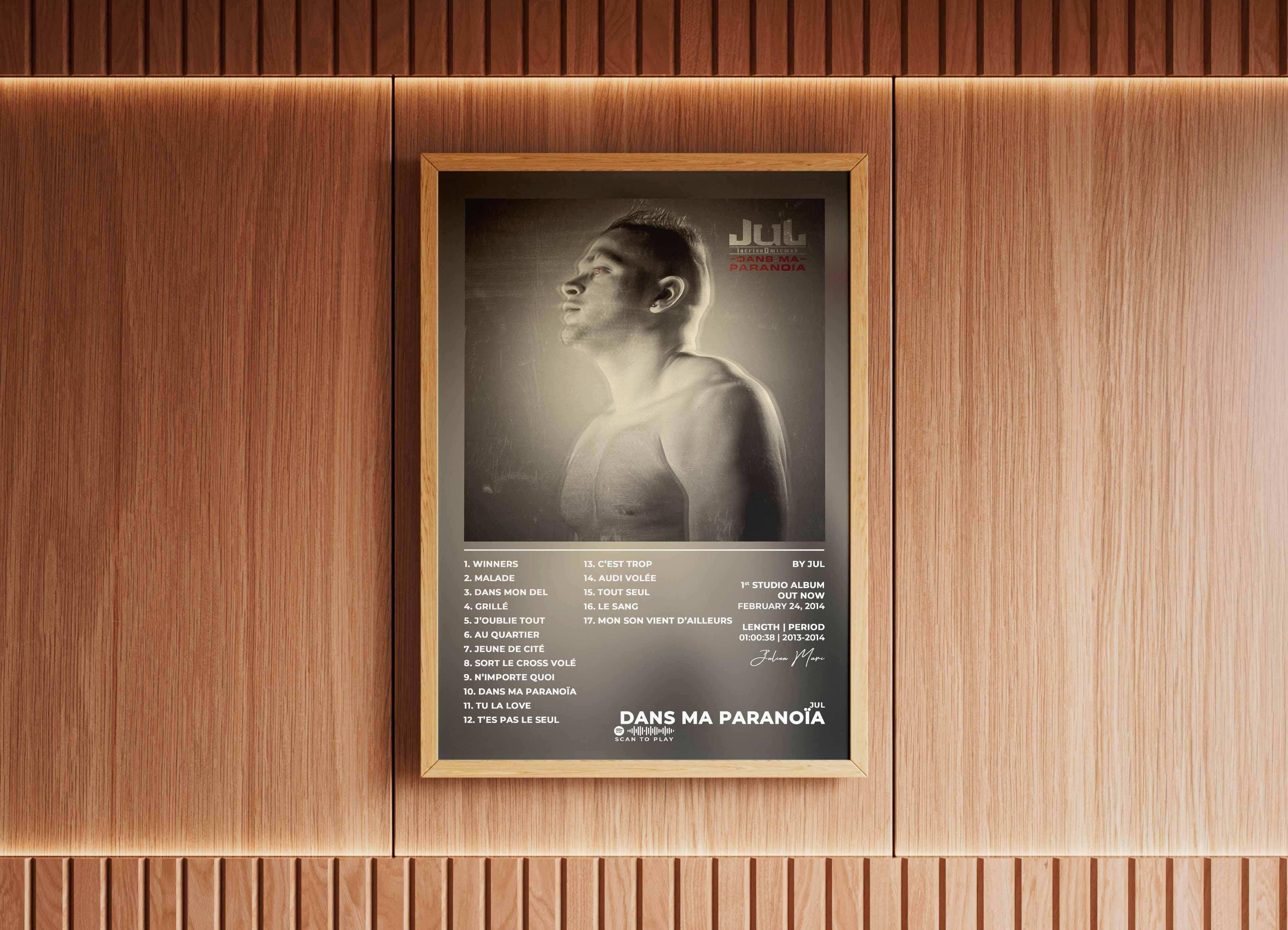 Dans Ma Paranoïa Jul Poster - Backyard