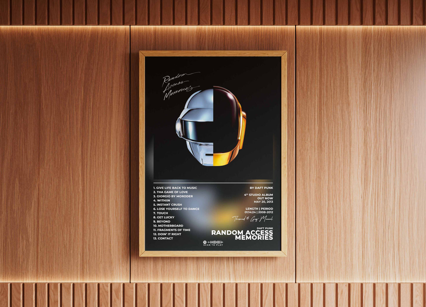 Random Access Memories Daft Punk Poster