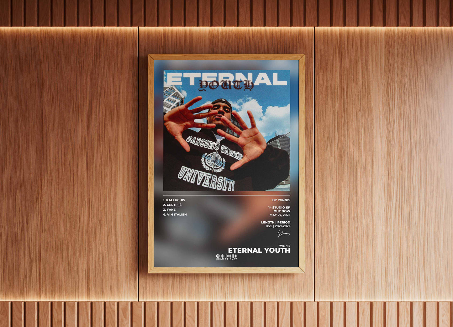 Eternal Youth Yvnnis Poster