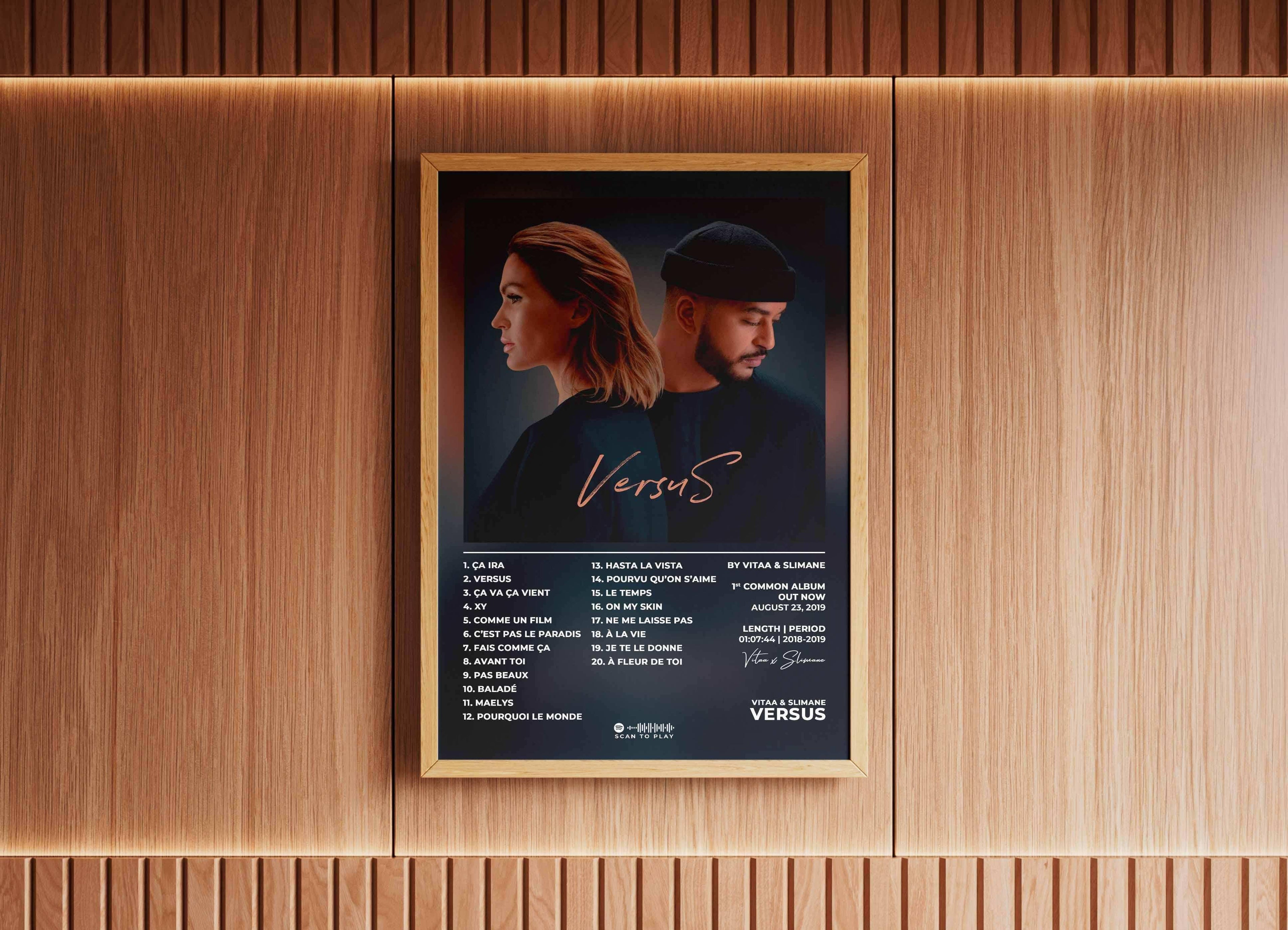 Versus Vitaa & Slimane Poster - Backyard