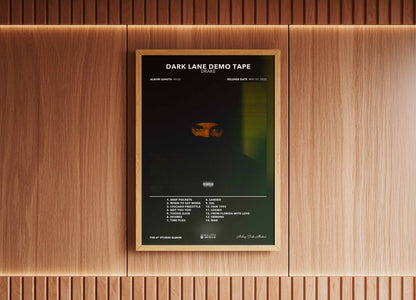 Poster Dark Lane Demo Tape Drake