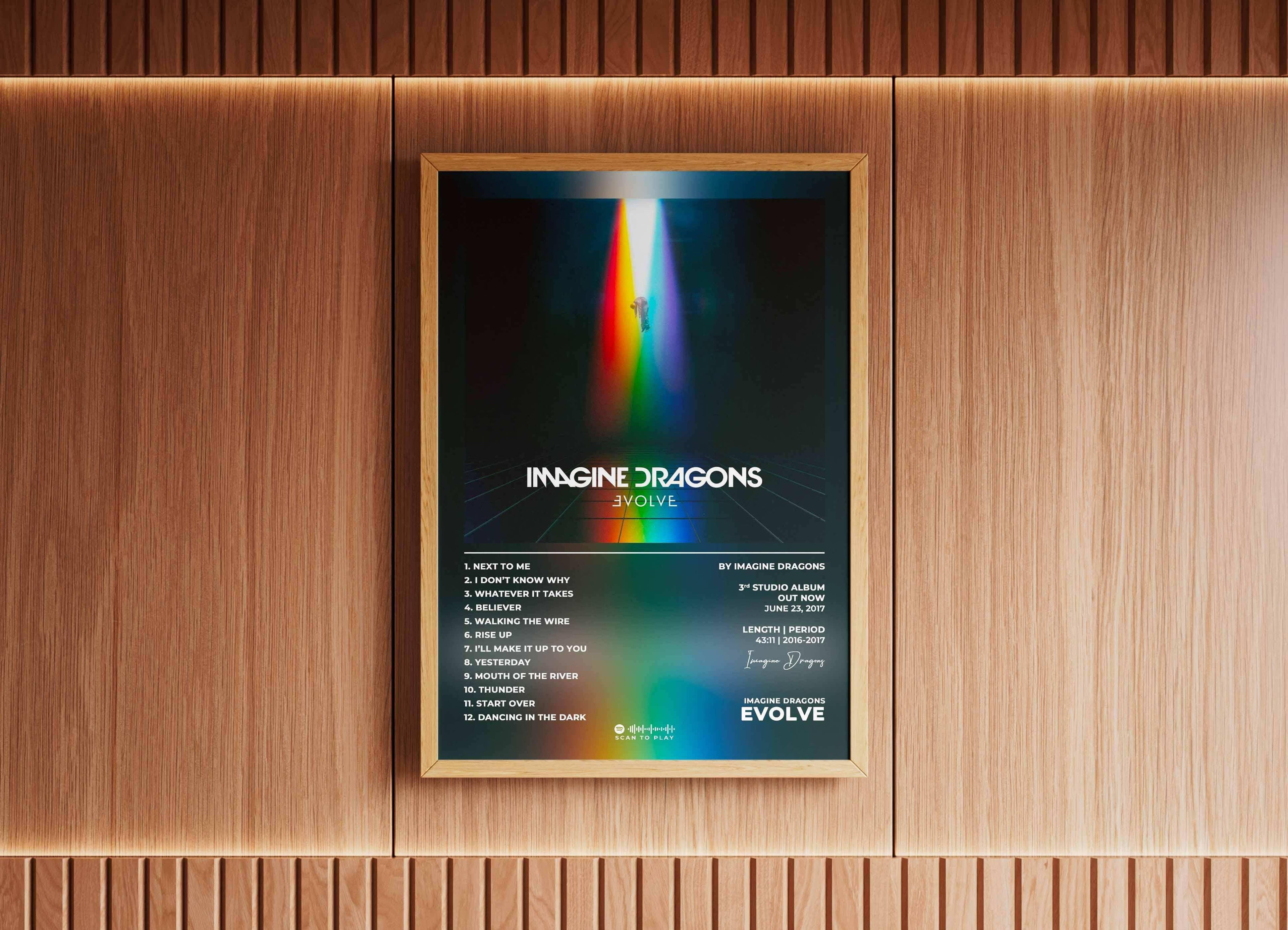 Evolve Imagine Dragons Poster - Backyard