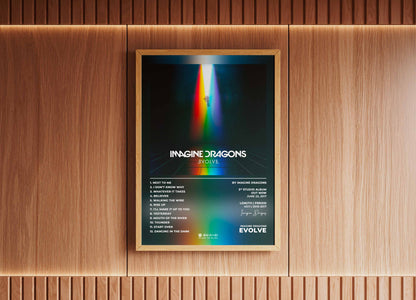 Evolve Imagine Dragons Poster