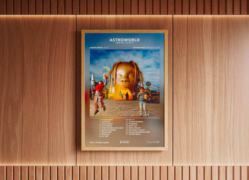 Poster Astroworld Travis Scott - Backyard