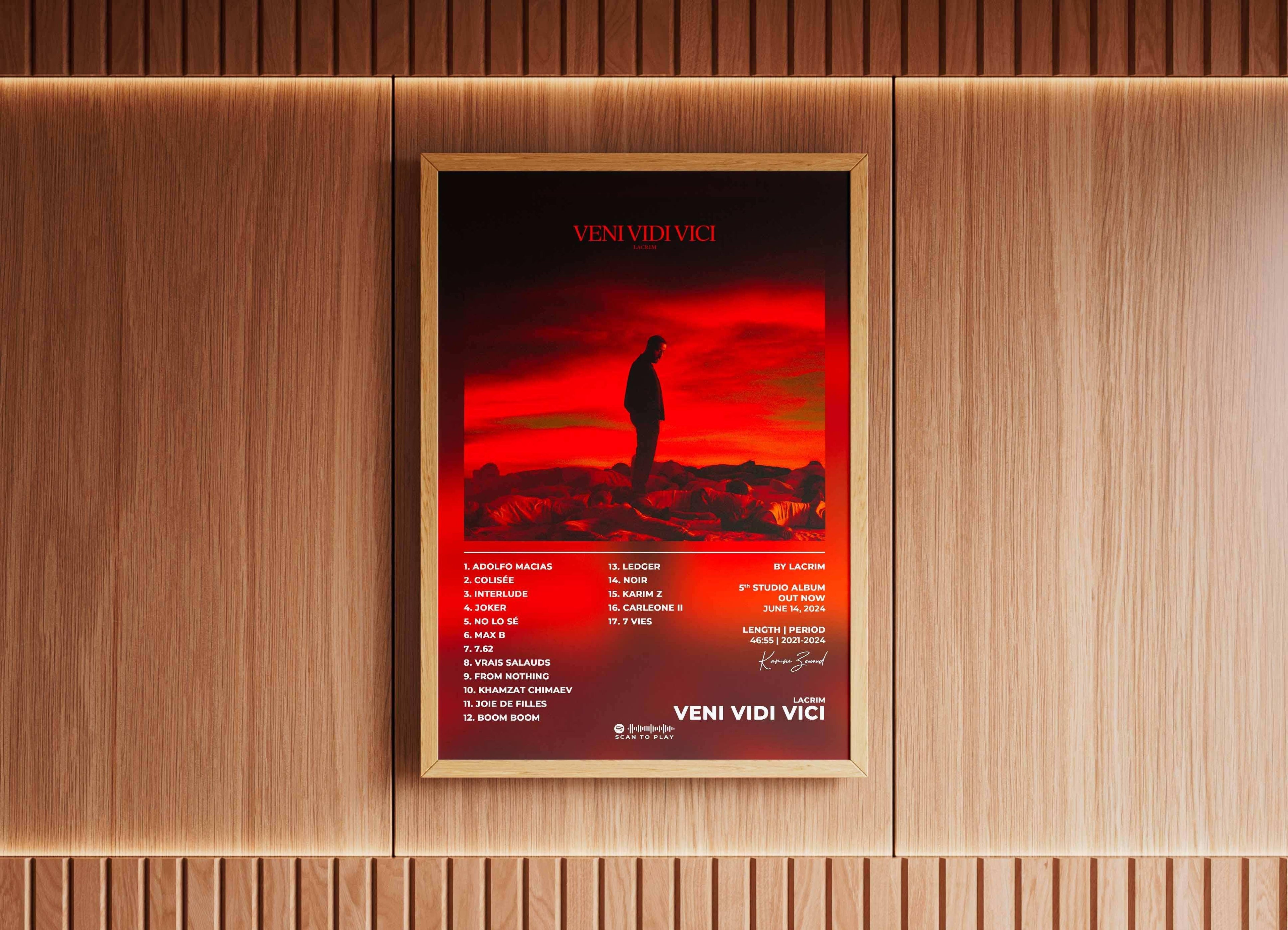 Veni Vidi Vici Lacrim Poster - Backyard