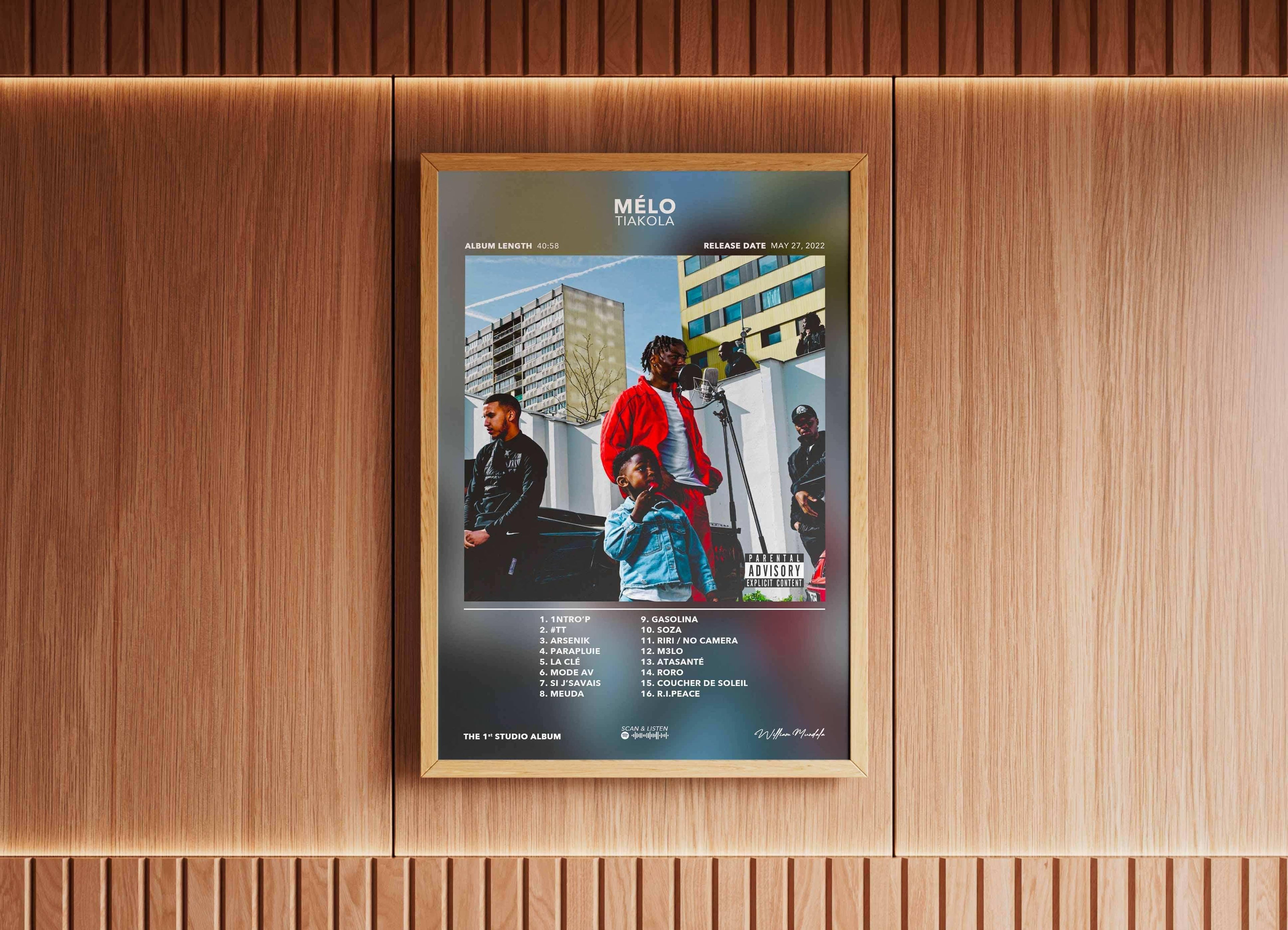 Poster Mélo Tiakola - Backyard