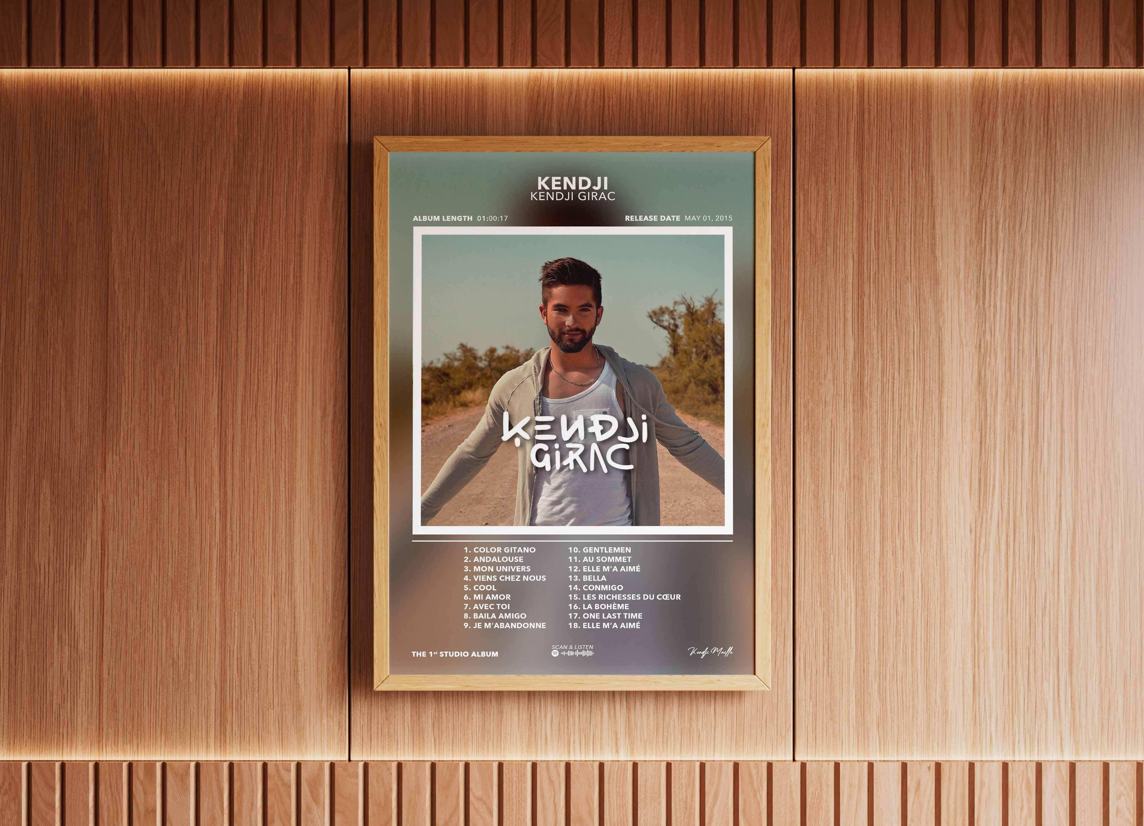 Poster Kendji Kendji Girac - Backyard