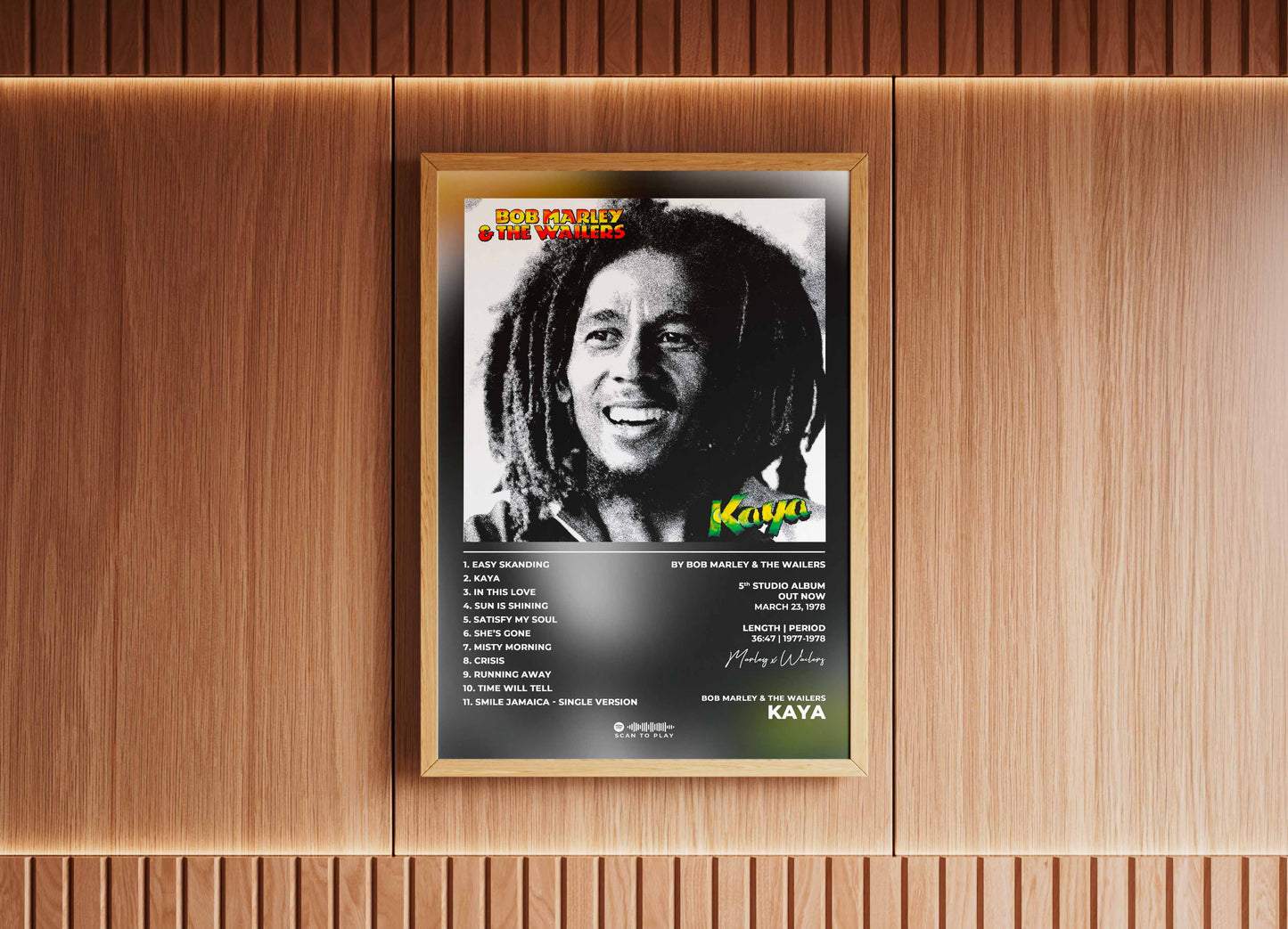 Kaya Bob Marley Poster