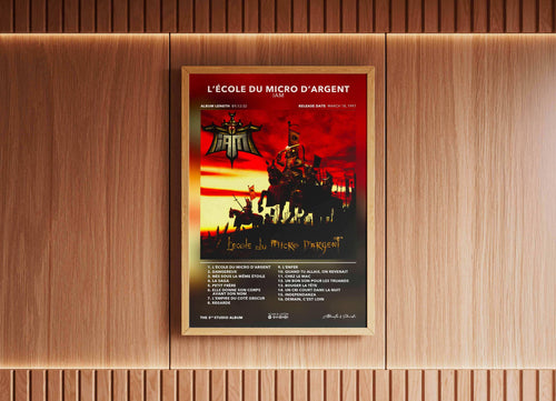 Poster L'École Du Micro D'Argent IAM - Backyard