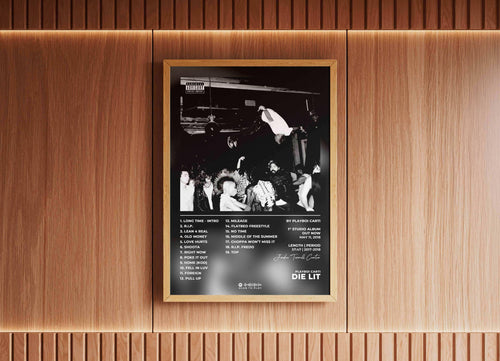 Die Lit Playboi Carti Poster - Backyard