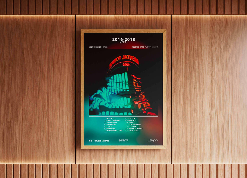 Poster 2016-2018 Népal - Backyard