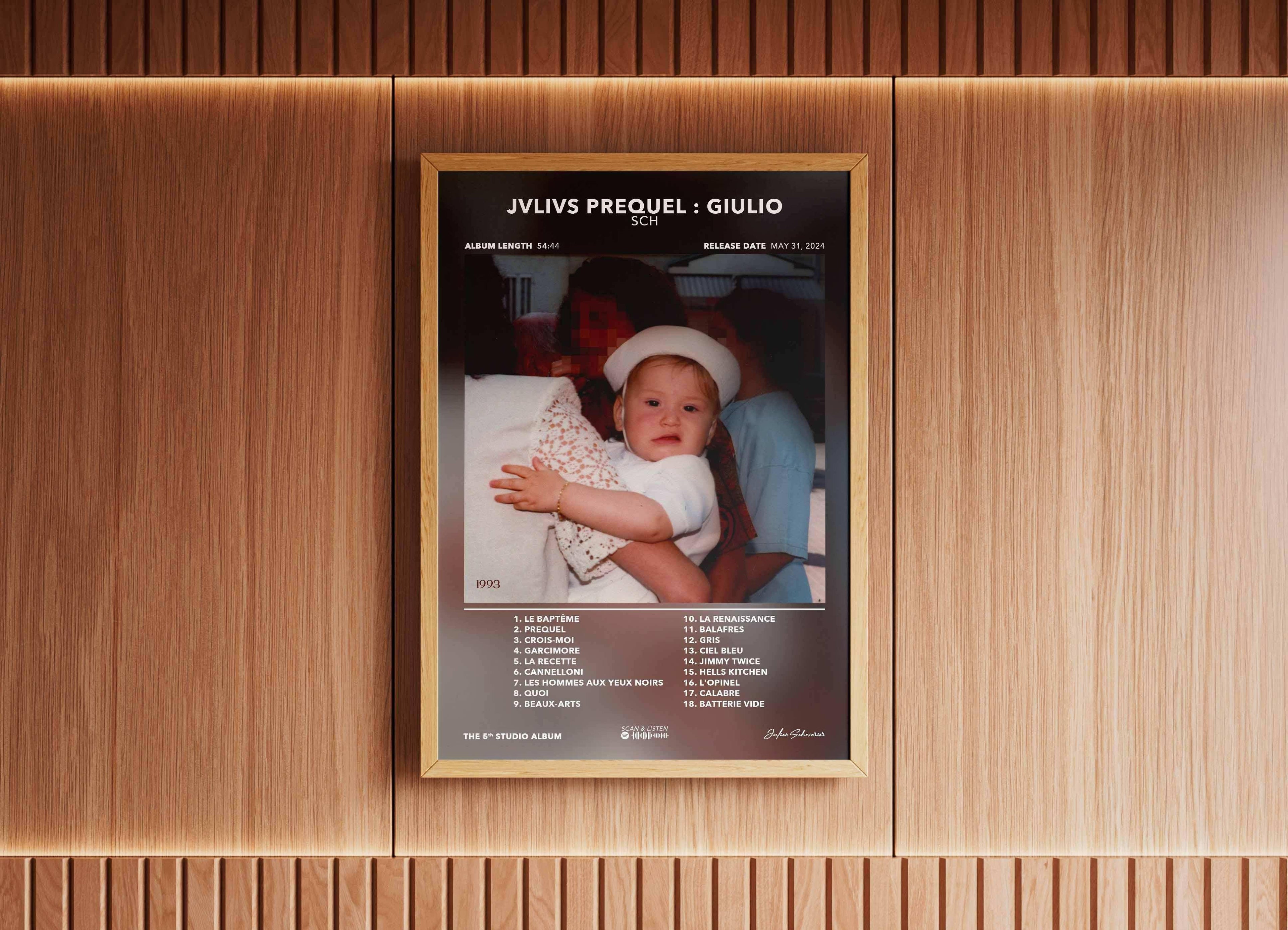 Poster JVLIVS Prequel : Giulio SCH - Backyard